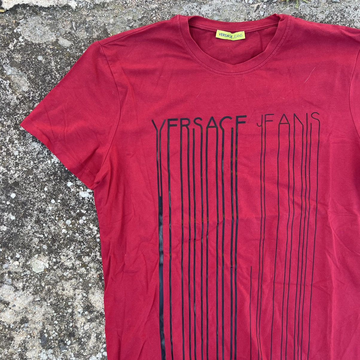 Versace × Versace Jeans Couture Versace Jeans T Shirt Big Print Size US L / EU 52-54 / 3 - 3 Thumbnail