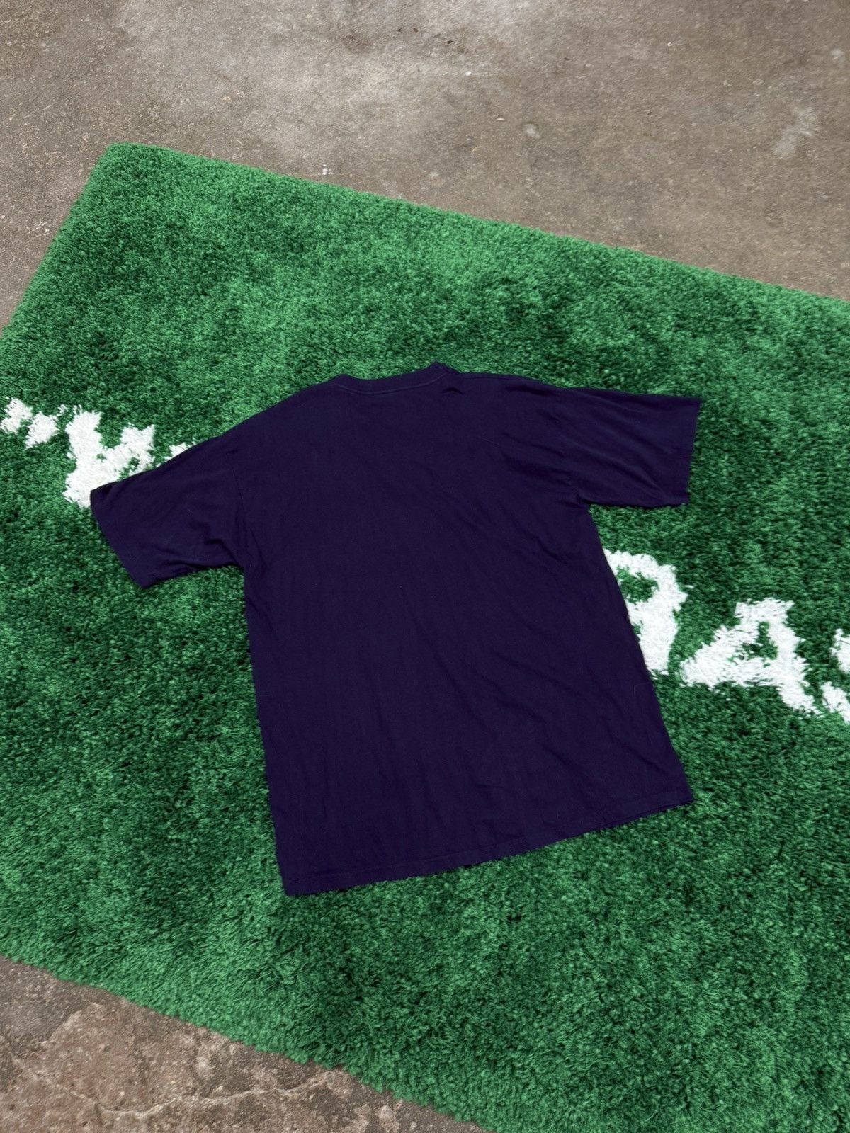 Vintage Vintage 90s Navy Amsterdam Sailboat Tee XL Stitch Preppy Size US XL / EU 56 / 4 - 3 Thumbnail