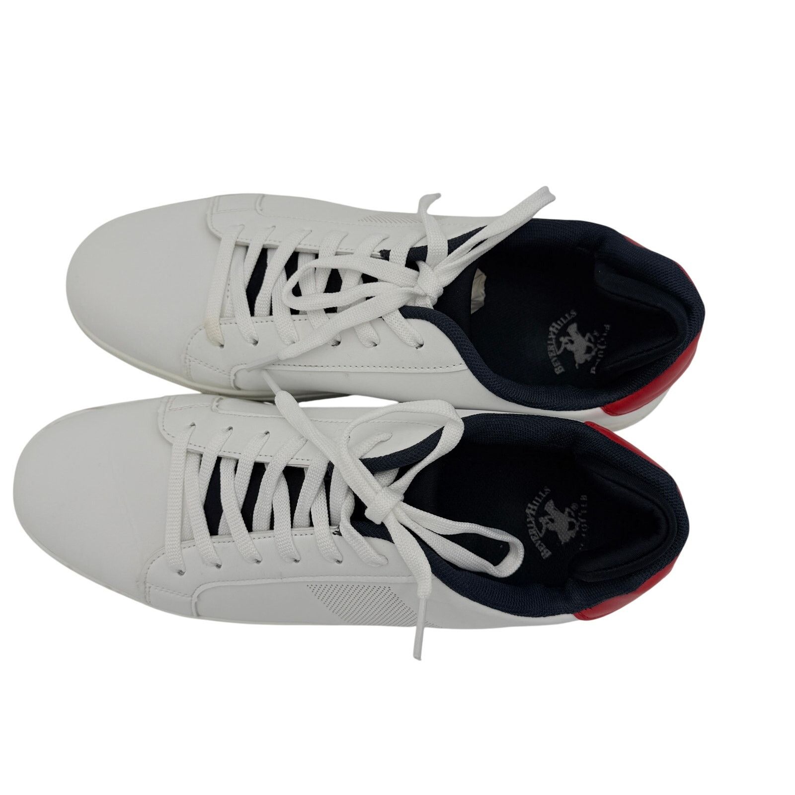 Beverly Hills Polo Club Beverly Hills Polo Club Men’s Athens White Sneakers Size US 10 / EU 43 - 5 Thumbnail