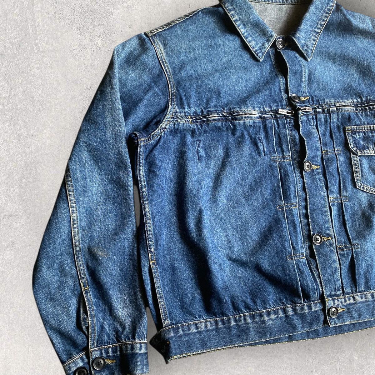 Yohji Yamamoto SS21 Zip Denim Jacket Size US M / EU 48-50 / 2 - 4 Thumbnail