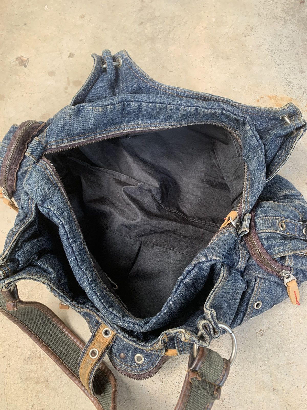 Vintage Bondage Studed Handbag Jeans Size ONE SIZE - 7 Thumbnail