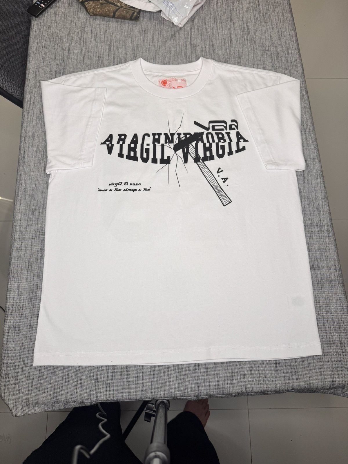 Sp5der Sp5der Pyrex Tee in White from Paris Size US XL / EU 56 / 4 - 1 Thumbnail