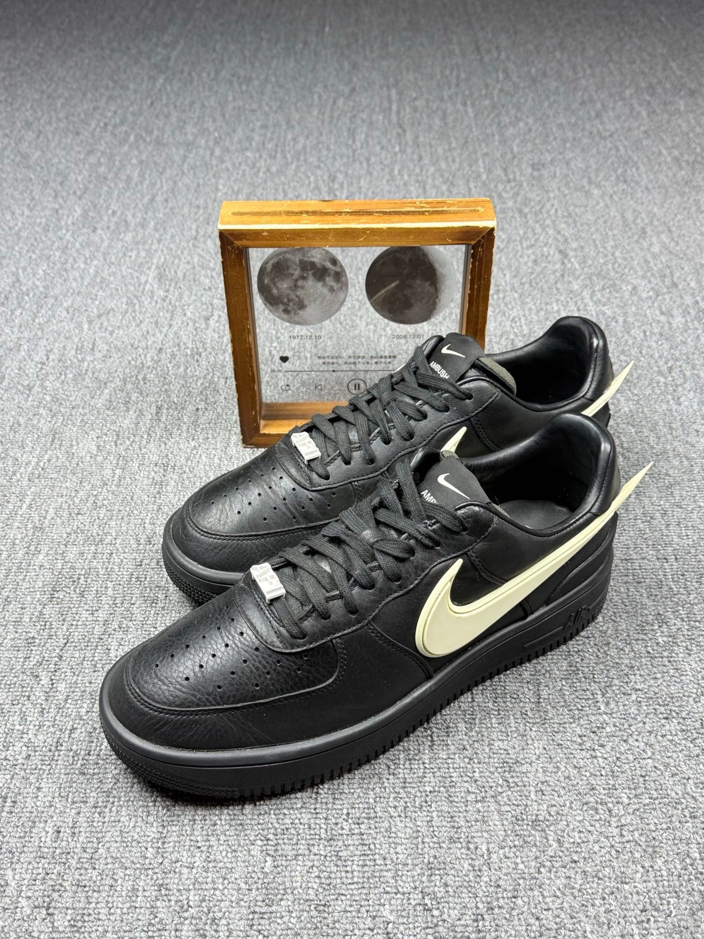 Ambush Design Ambush Design AF1 Black Lowtop Sneakers 12 Men Size US 12 / EU 45 - 1 Thumbnail