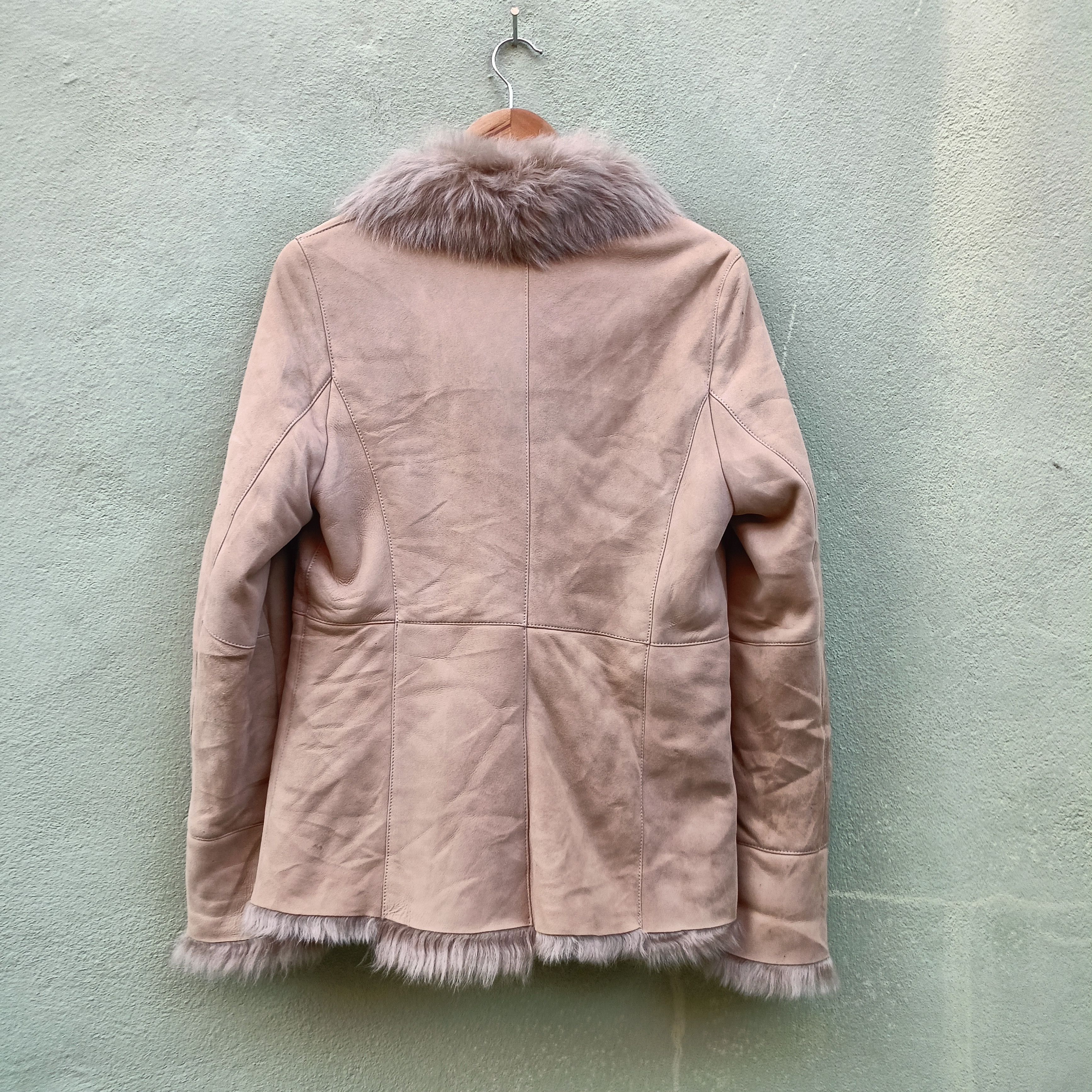 Designer Sheep Skin Fur Jacket Size M / US 6-8 / IT 42-44 - 3 Thumbnail