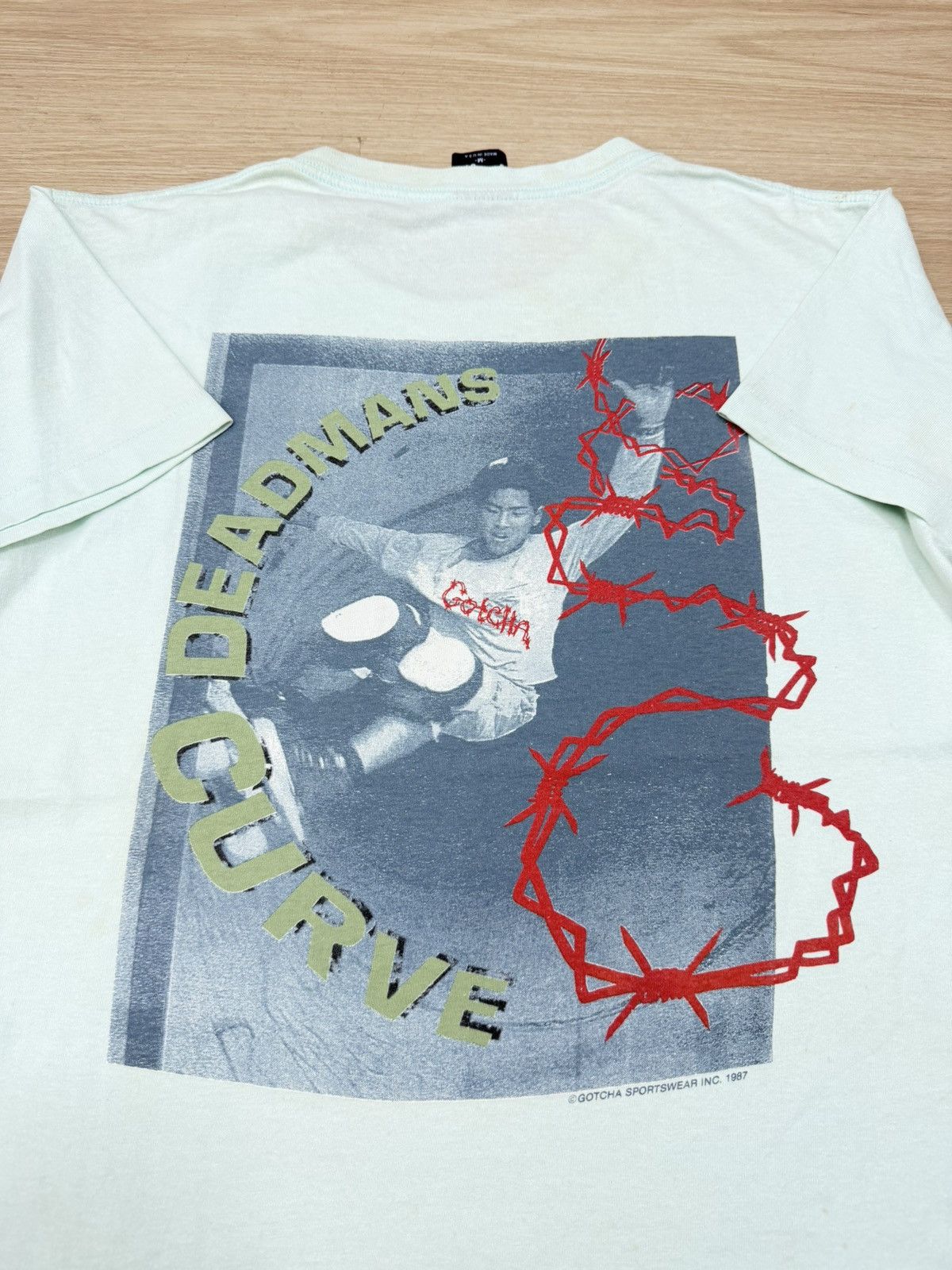 Vintage Vintage GOTCHA TEE Size US M / EU 48-50 / 2 - 1 Thumbnail