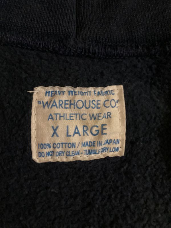 Warehouse & Co. Warehouse Co - 1/4 Zip Hoodie - XL Size US XL / EU 56 / 4 - 2 Thumbnail