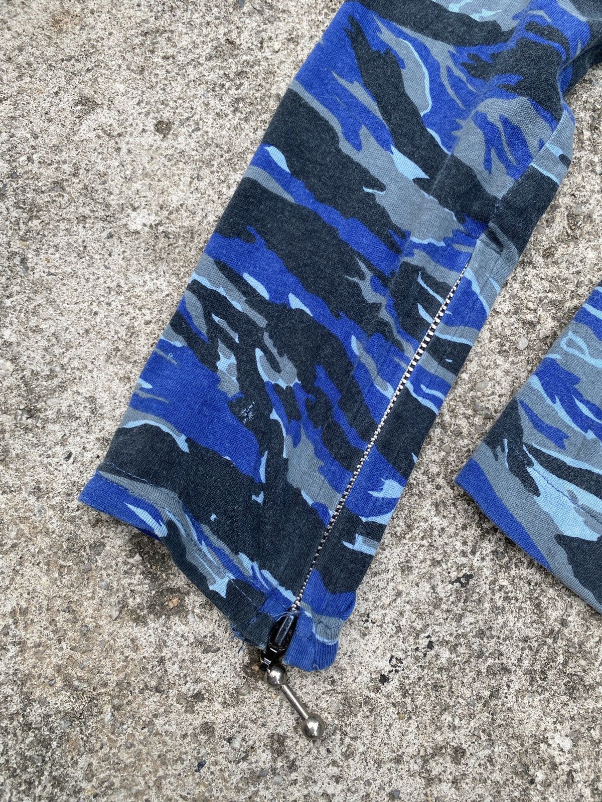 Hysteric Glamour × Japanese Brand Vintage 90s Hysterics Glamour Japan Tiger Stripe Camo Jacket Size S / US 4 / IT 40 - 8 Thumbnail