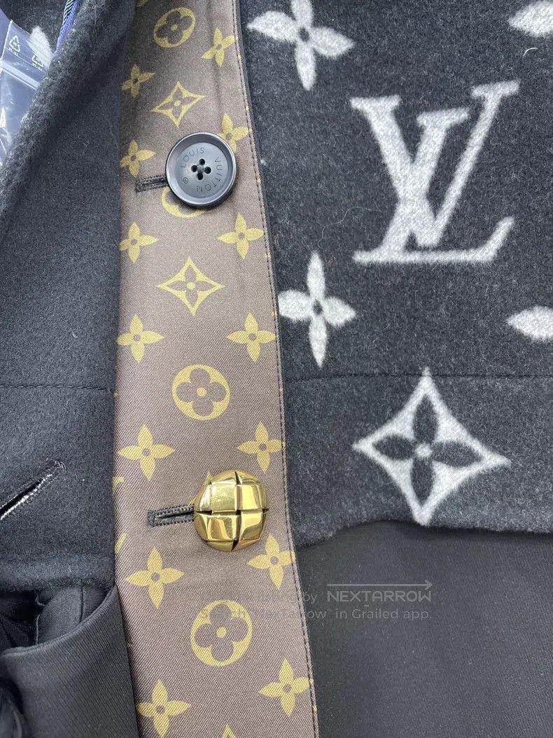 Louis Vuitton Louis Vuitton Wool presbyopic windbreaker jacket Size XXS / US 00 / IT 34 - 4 Thumbnail