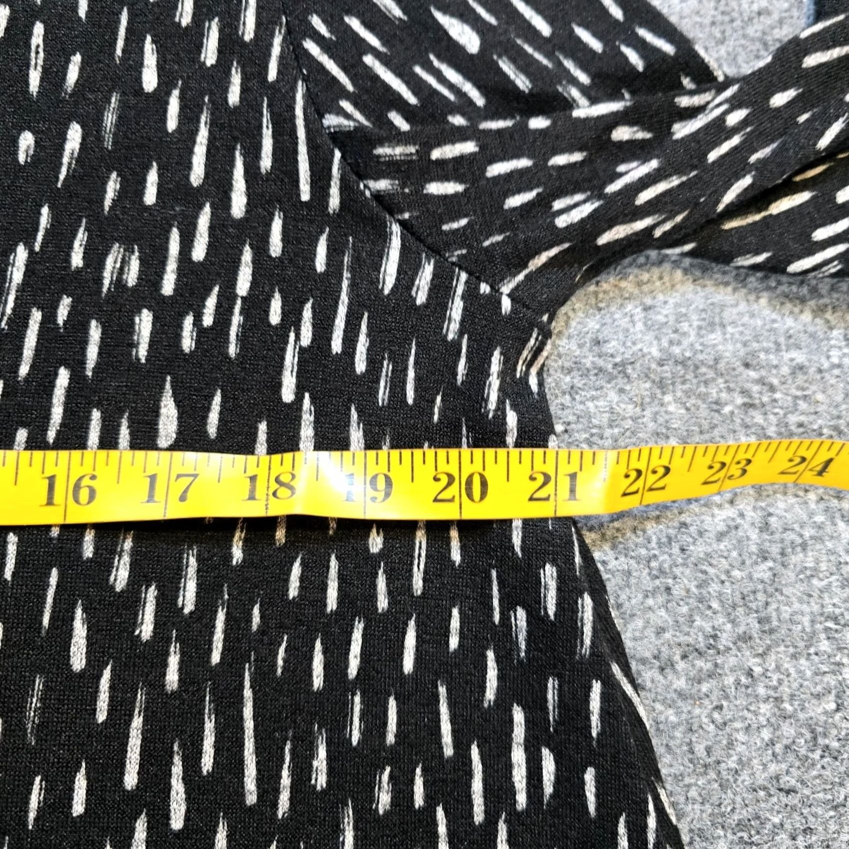 Vintage Clara Sun Woo Dress Women XL Black Stretch A-Line 3/4 Sleeve Casual Capsule Dress Size XL / US 12-14 / IT 48-50 - 6 Thumbnail