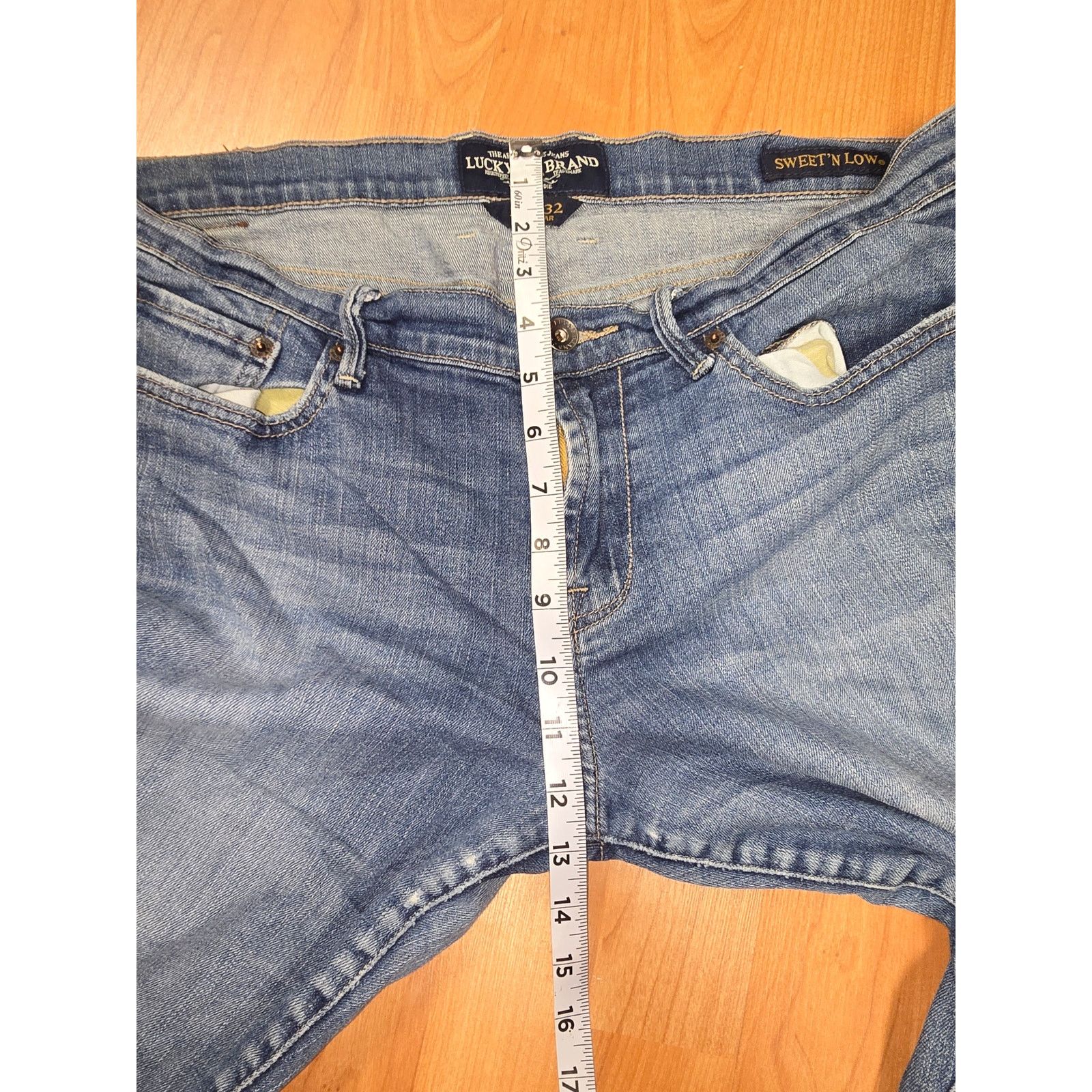 Lucky Brand Lucky Brand 14x32 Jeans Blue Denim Sweet'N Low Medium Wash Size 36" / US 14 / IT 50 - 8 Thumbnail