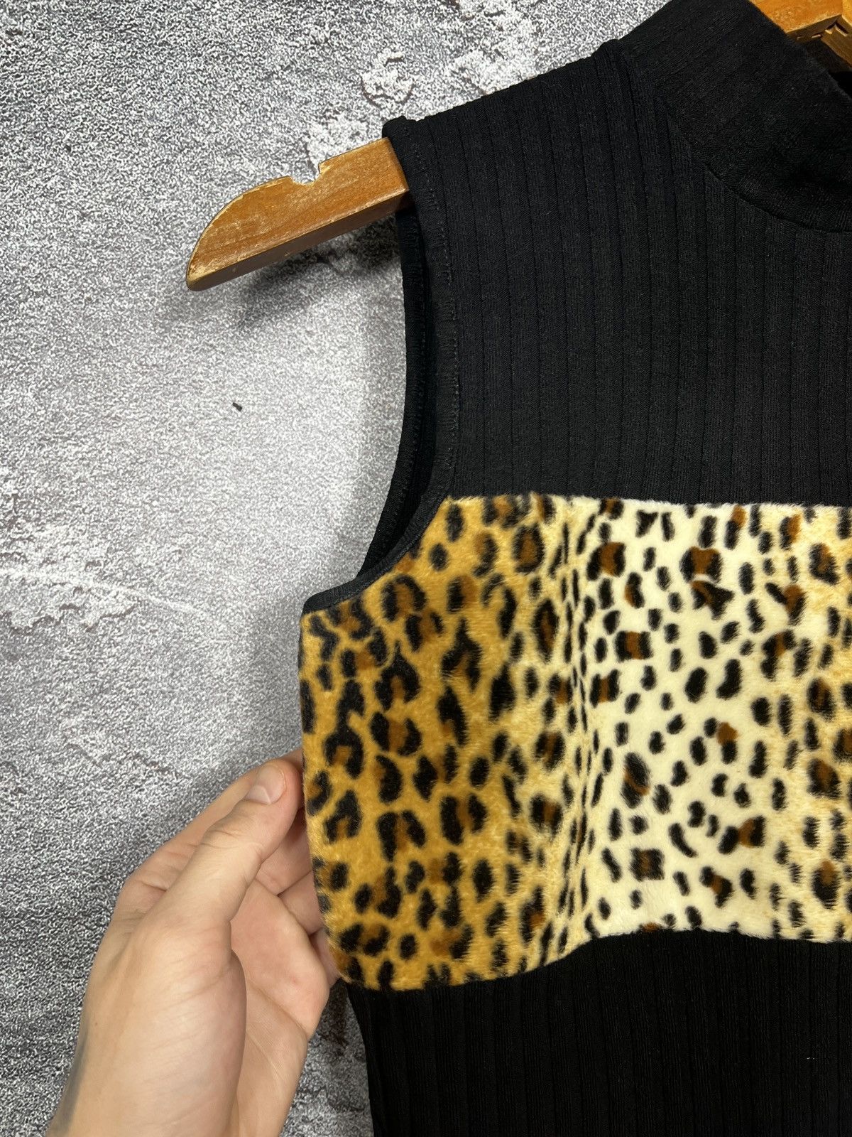 Morgan De Toi Vintage Y2K Morgan De Toi Leopard Print Vest Tank Top Size S Size S / US 4 / IT 40 - 3 Thumbnail