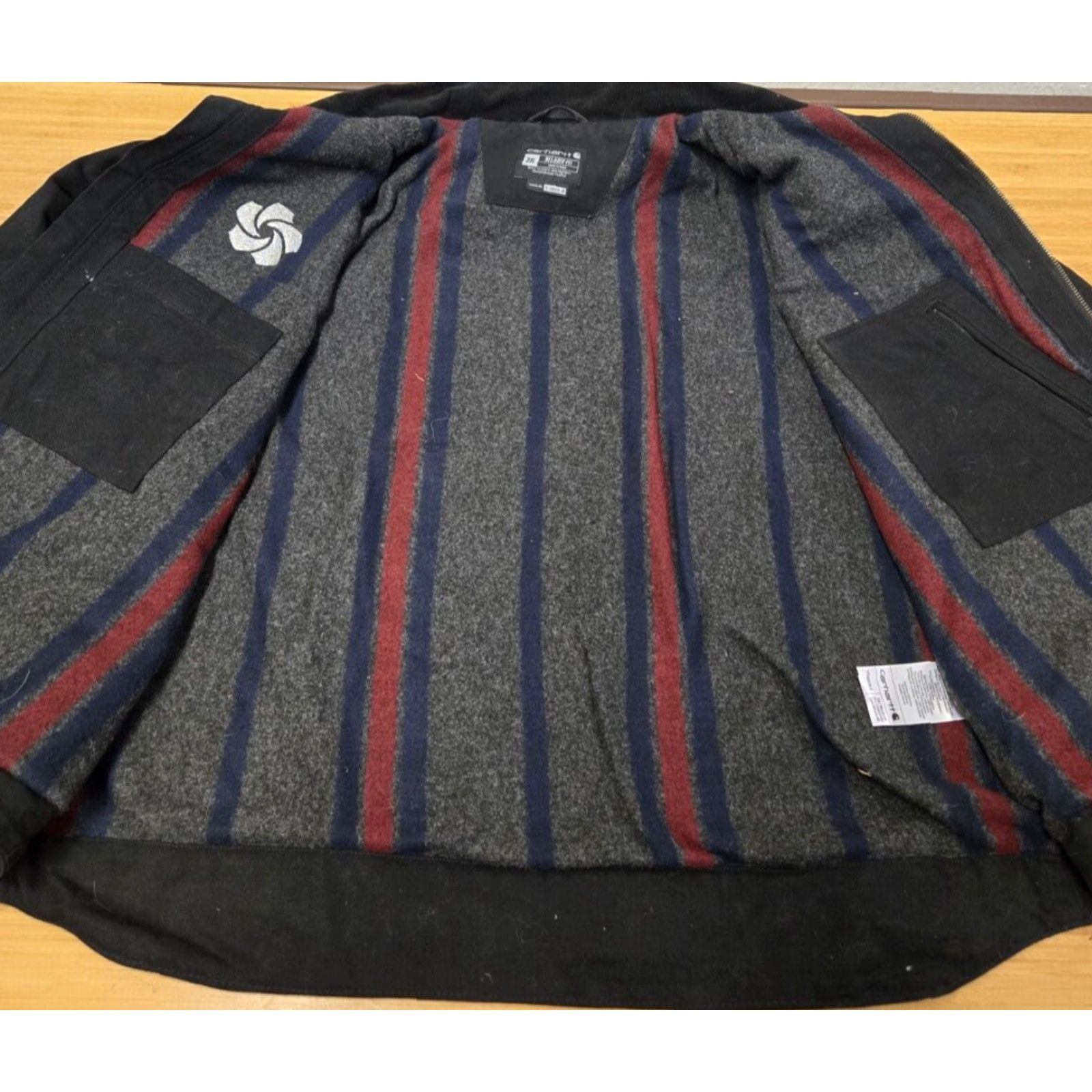 Carhartt Carhartt Detroit Jacket 2XL Black Men Logo Relaxed Canvas Zip Lined Polyester 90s Outdoor USA Vintage No> Size US XXL / EU 58 / 5 - 6 Thumbnail