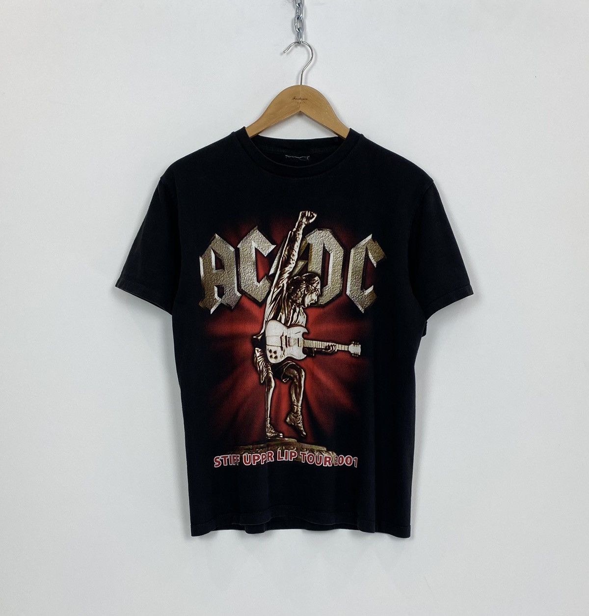 Band Tees Vintage AC/DC 2001 Band Tee Rock T-Shirt Black Size M Top Size US M / EU 48-50 / 2 - 1 Thumbnail
