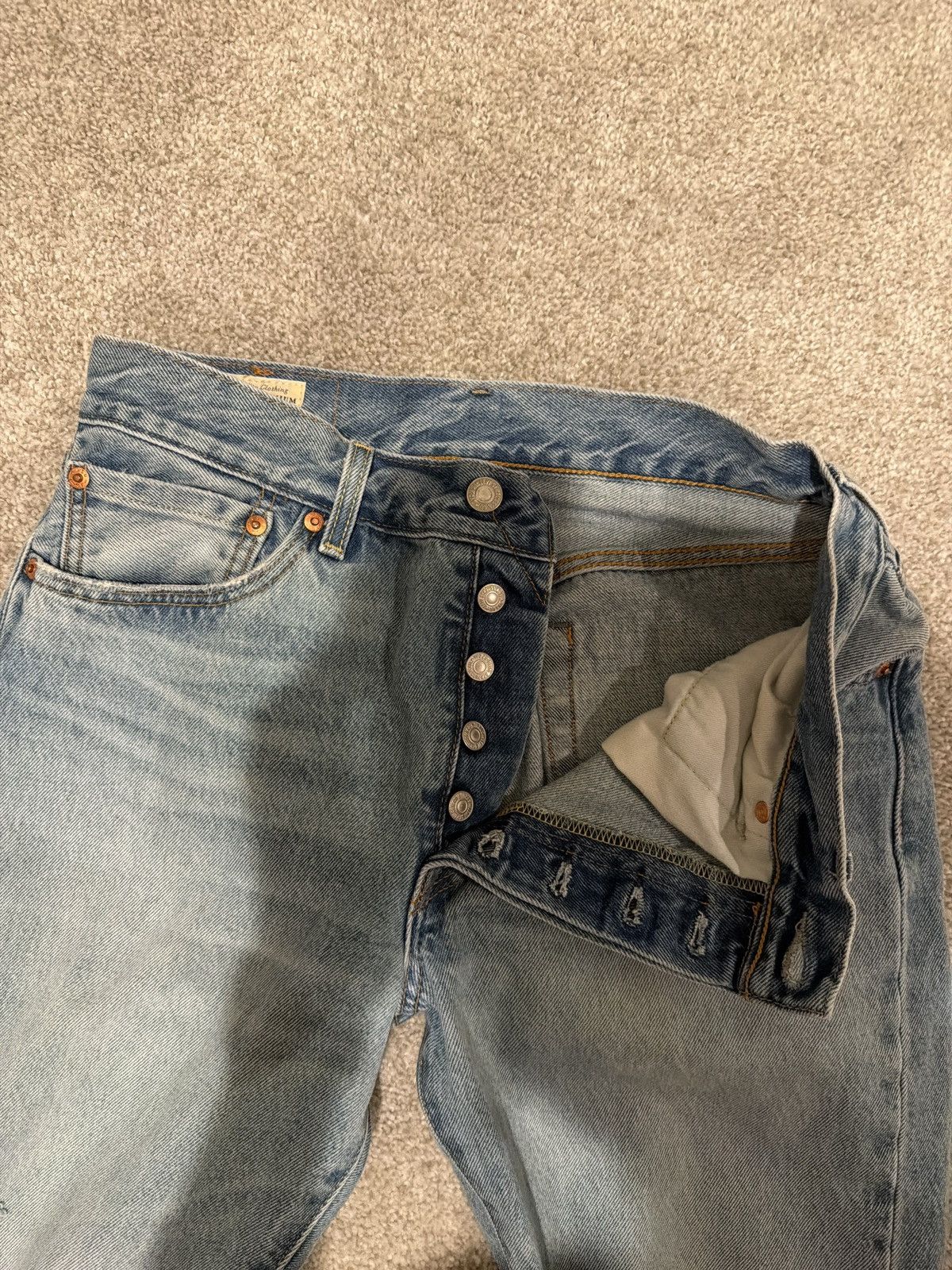 Levi's Levi’s Premium 501 ‘54 | true size 30x31 Size US 30 / EU 46 - 3 Thumbnail
