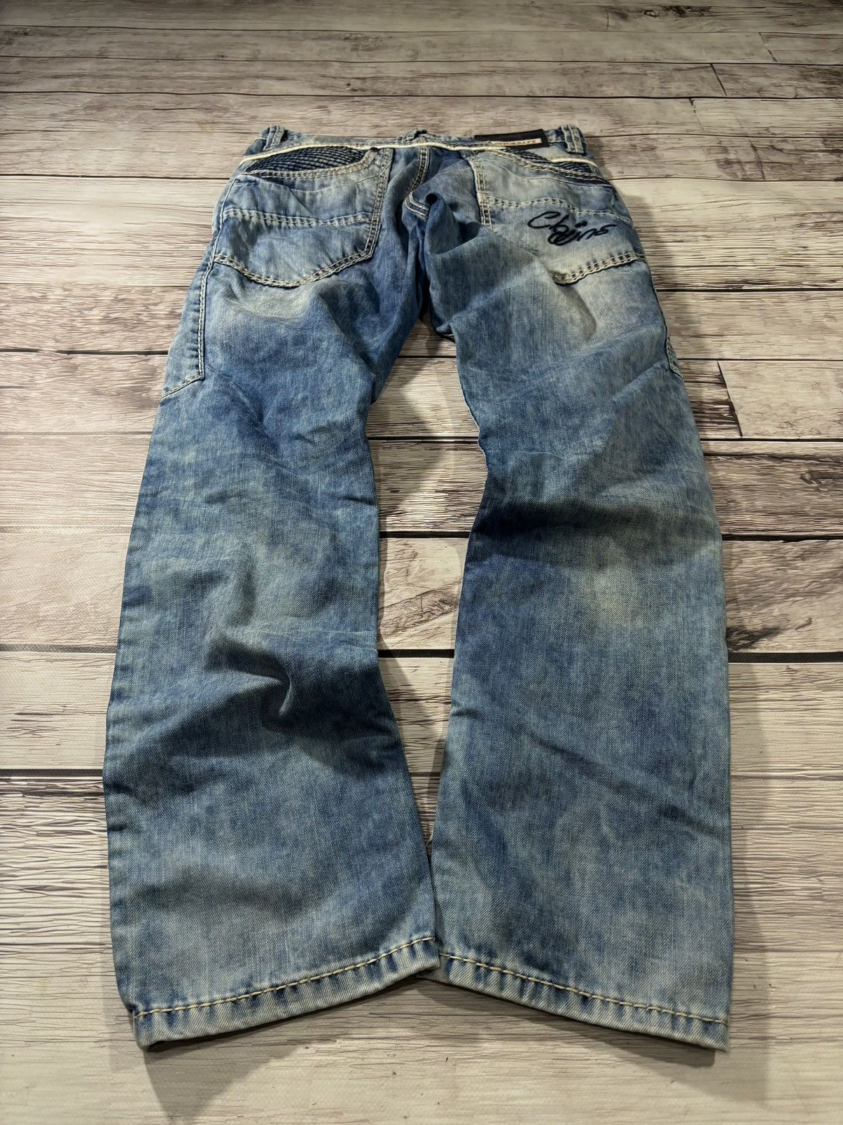 Hysteric Glamour 💥 HYSTERIC GLAMOUR BALENCIAGA STYLE JAPANESE JEANS Size US 32 / EU 48 - 4 Thumbnail