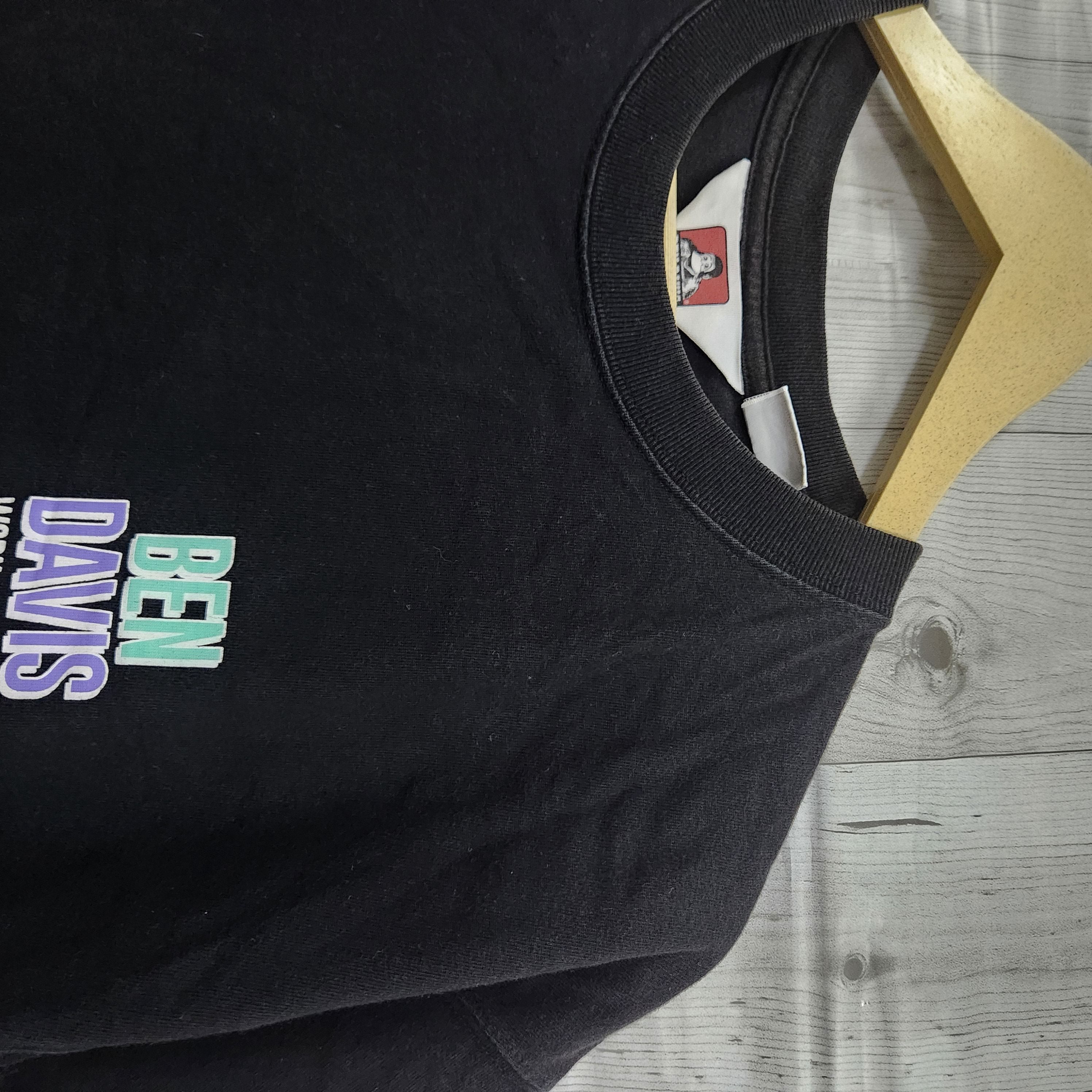 Ben Davis Vintage Y2K Ben Davies Big Logo TShirt Size US L / EU 52-54 / 3 - 4 Thumbnail