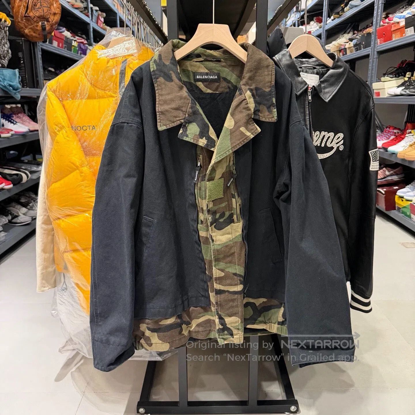 Balenciaga Balenciaga Camouflage Patchwork Jacket. Size US M / EU 48-50 / 2 - 5 Thumbnail