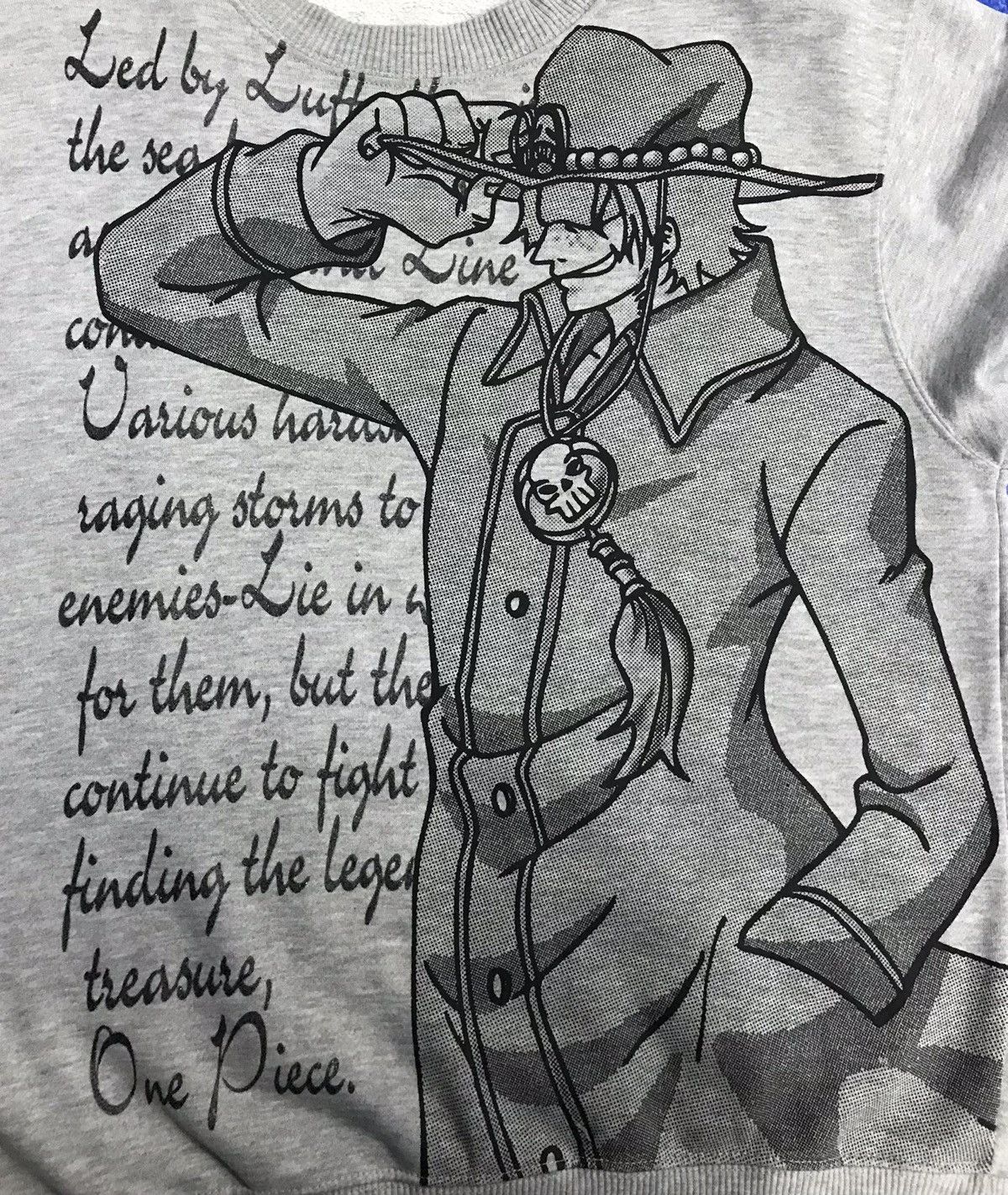 Anime × One Piece Vintage One Piece Portgas D Ace Sweatshirt Size US M / EU 48-50 / 2 - 3 Thumbnail