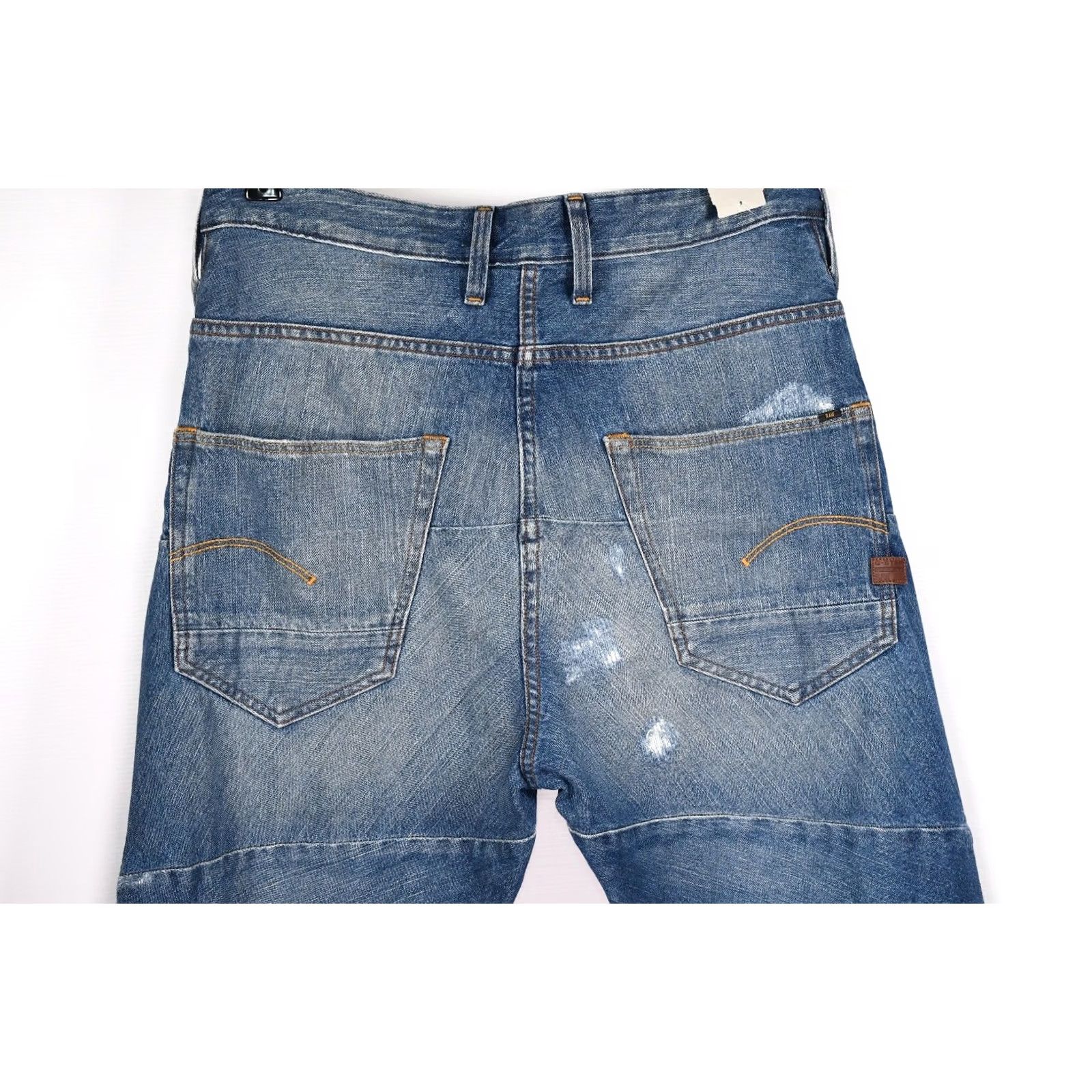 G-Star G-Star RAW Spiraq 3D Relaxed Sato Denim Medium Aged Restored Jeans 32/32 Men Blue Cotton Regular Size-32/32 Mens Size US 32 / EU 48 - 5 Thumbnail