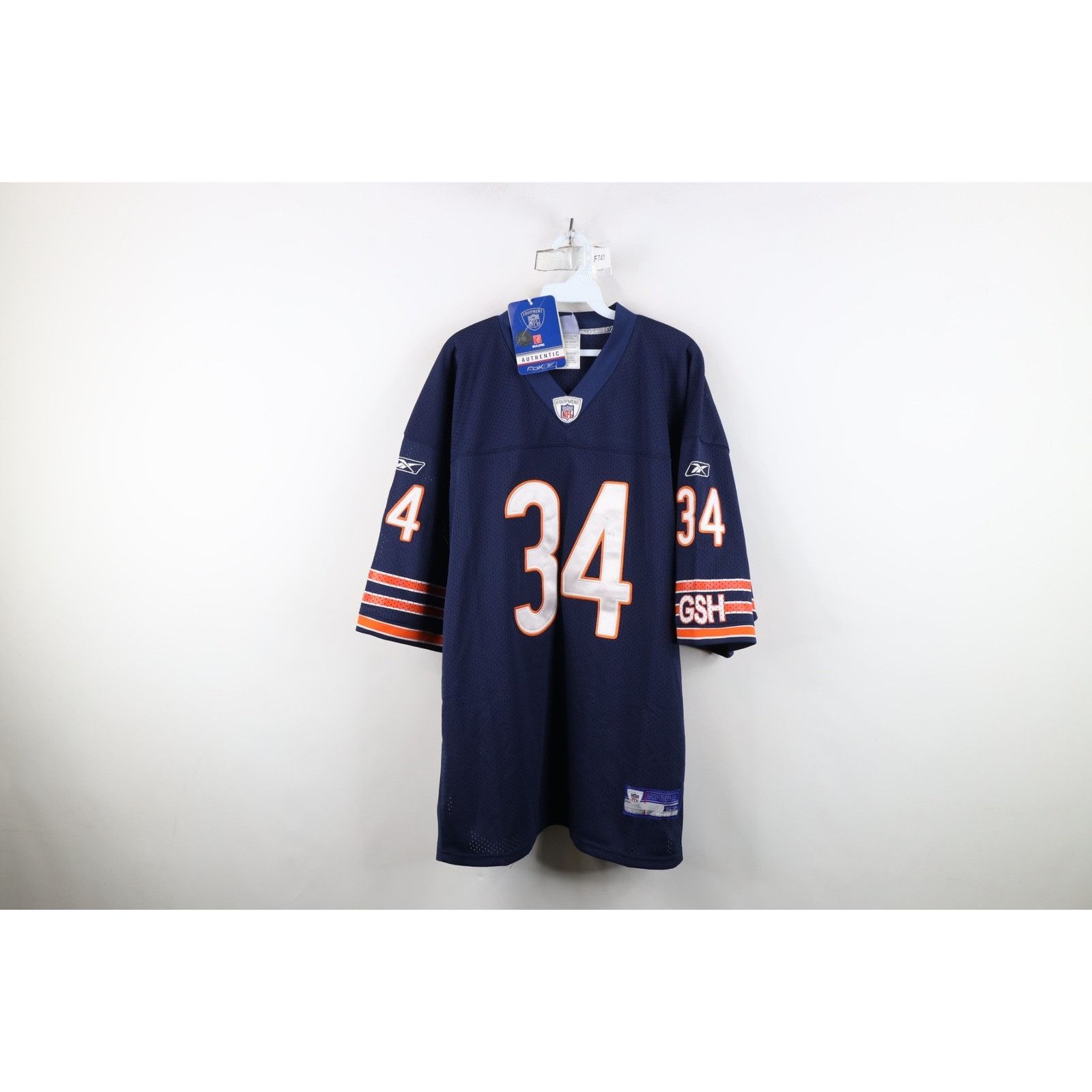 Reebok Deadstock Vintage Reebok Walter Payton Chicago Bears Jersey Size US L / EU 52-54 / 3 - 1 Thumbnail