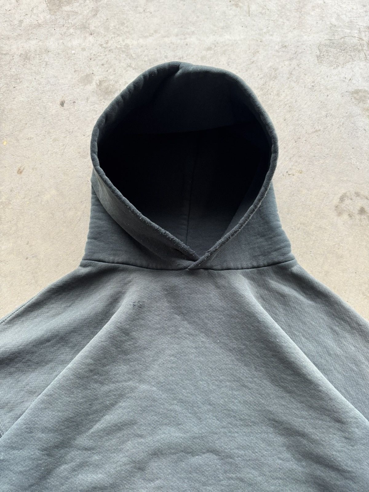 Akimbo Club × Russell Athletic × Vintage Vintage 90s Russell Athletic Blank Faded Green Hoodie Size US XL / EU 56 / 4 - 9 Thumbnail
