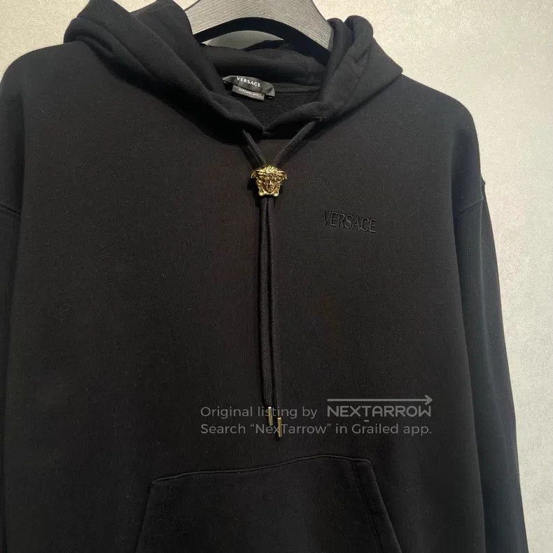 Versace Versace Medusa patterned drawstring hooded sweatshirt Size US S / EU 44-46 / 1 - 3 Thumbnail