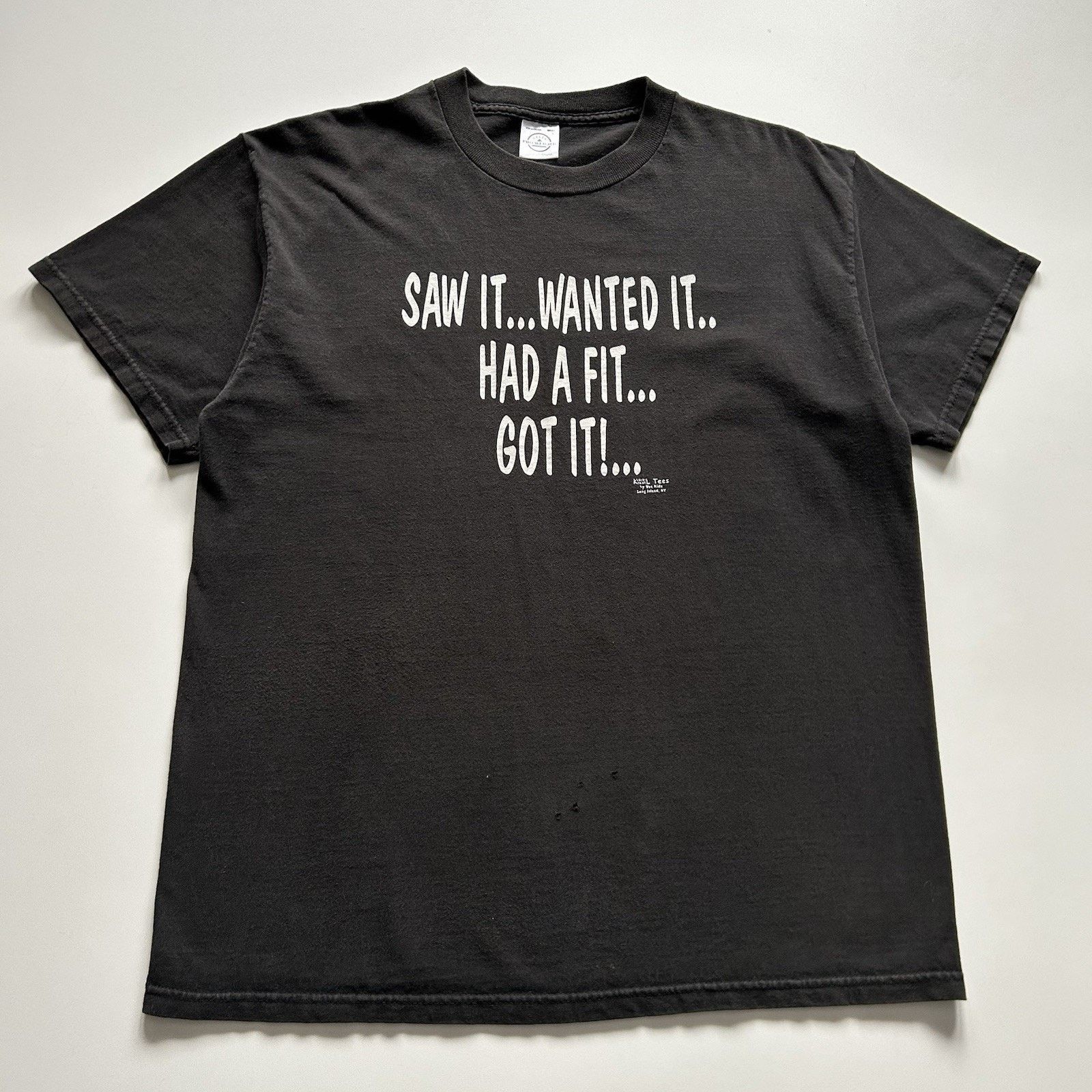 Delta Vintage Funny Shirt Saw It Wanted It Had A Fit Got It Large Size US L / EU 52-54 / 3 - 1 Thumbnail