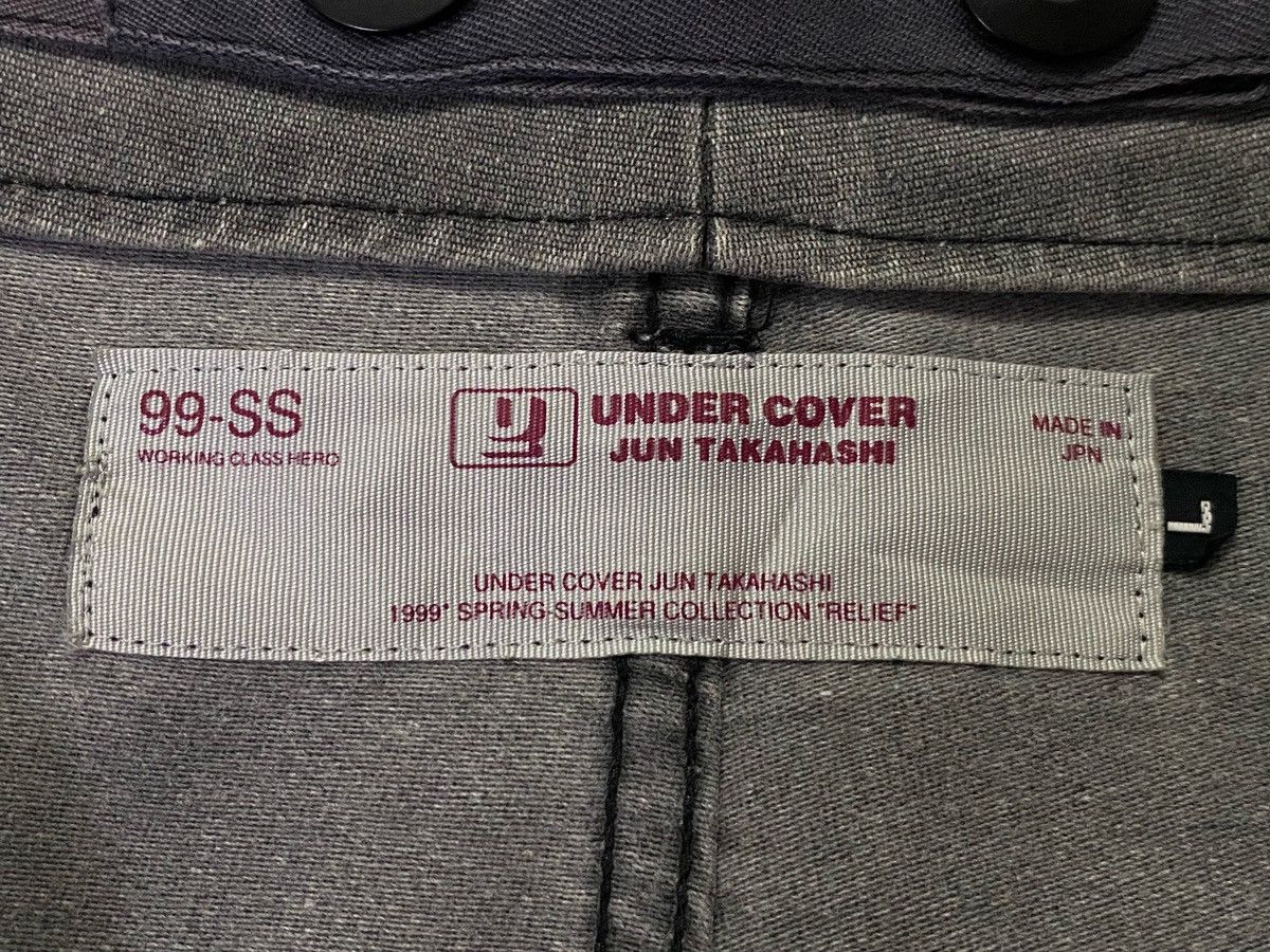 Jun Takahashi Undercover Jun Takahashi SS99 “RELIEF” Over-Dyed Cargo Pants Size US 38 / EU 54 - 20 Thumbnail
