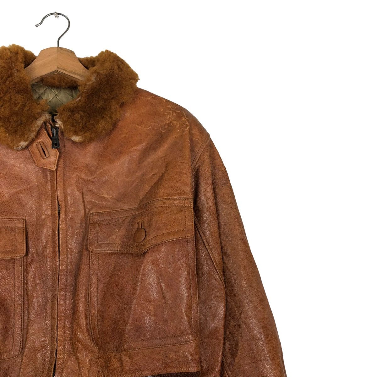 Jean Paul Gaultier 🔥VINTAGE 1989-90 LEATHER JACKET JEAN PAUL GAULTIER CUIR SHOW Size US S / EU 44-46 / 1 - 8 Thumbnail