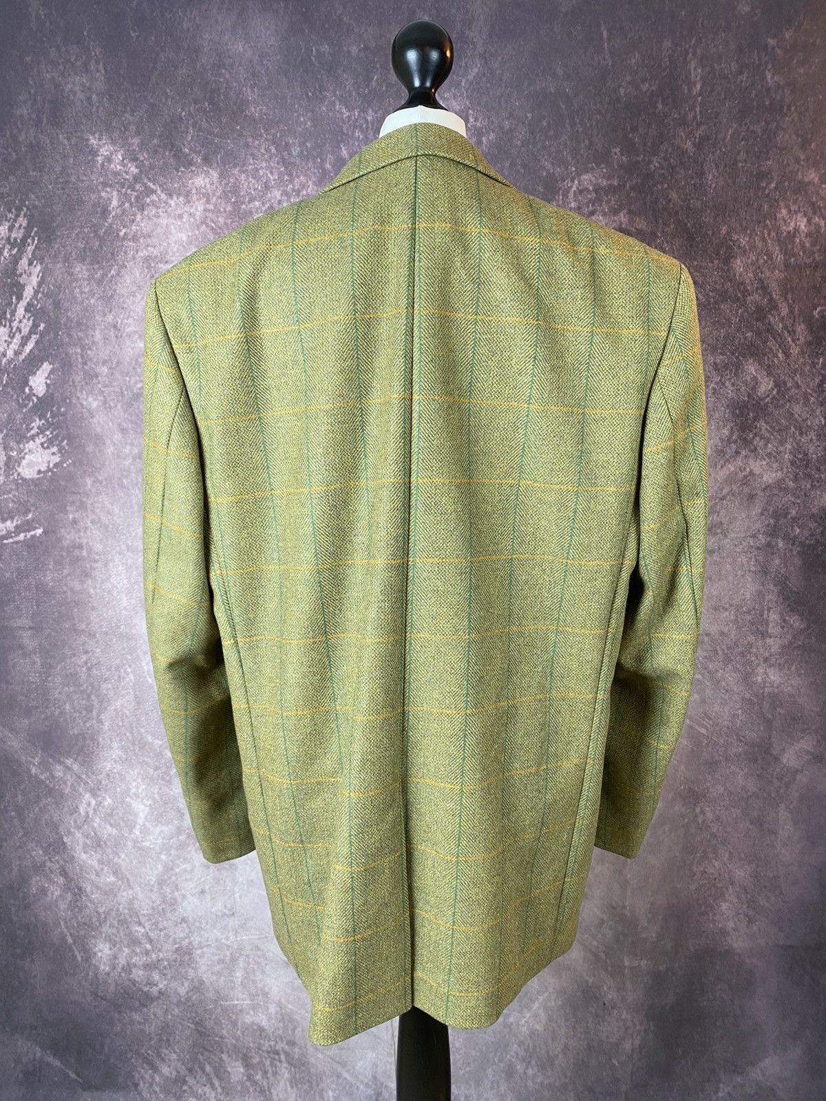 Other Brook Taverner Green Tweed Herringbone Check Blazer Size:42R Size 42R - 12 Thumbnail