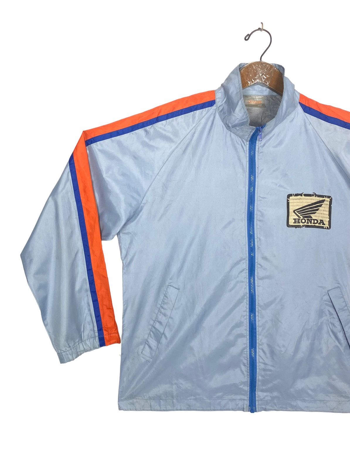 Honda Rare‼️ Vintage Honda Wings Windbreker Jacket Size US M / EU 48-50 / 2 - 2 Thumbnail
