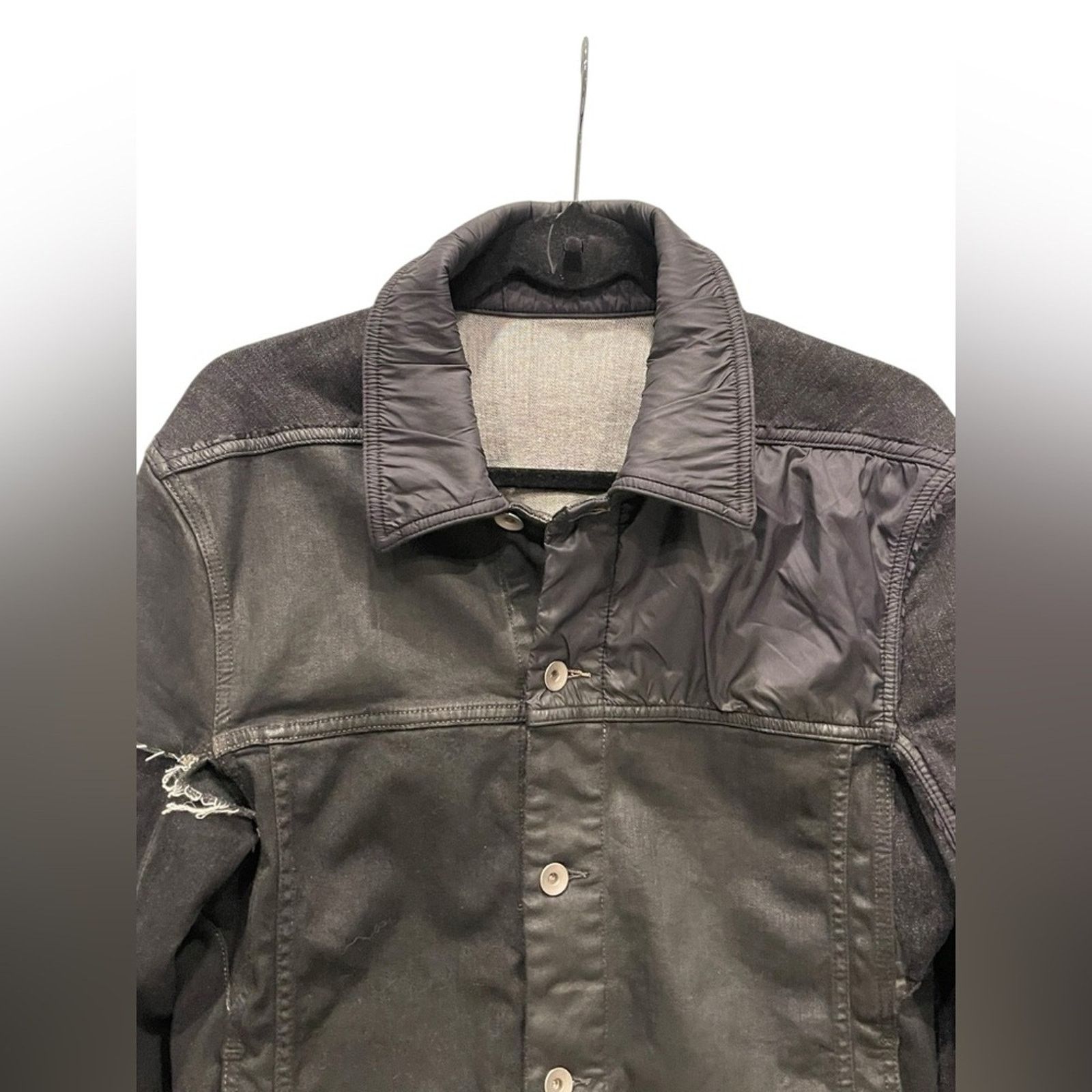 Diesel Rick Owens DRKSHDW Worker Jacket in denim Size:M Size US M / EU 48-50 / 2 - 2 Thumbnail