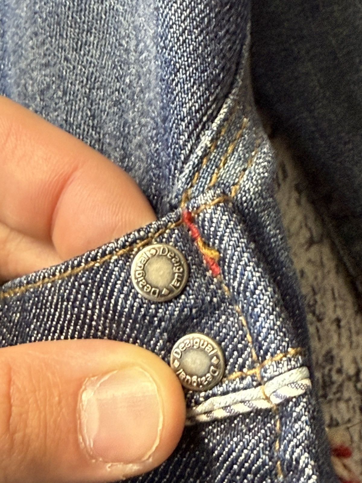 Desigual Vintage Designer Patch work Denim Jackets Y2K Japanese Size M / US 6-8 / IT 42-44 - 11 Thumbnail