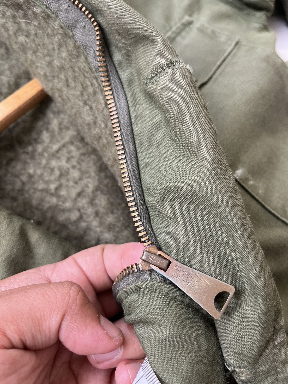 Vintage Vintage 1970s A-2 Deck Jacket USN Military Size US S / EU 44-46 / 1 - 18 Thumbnail
