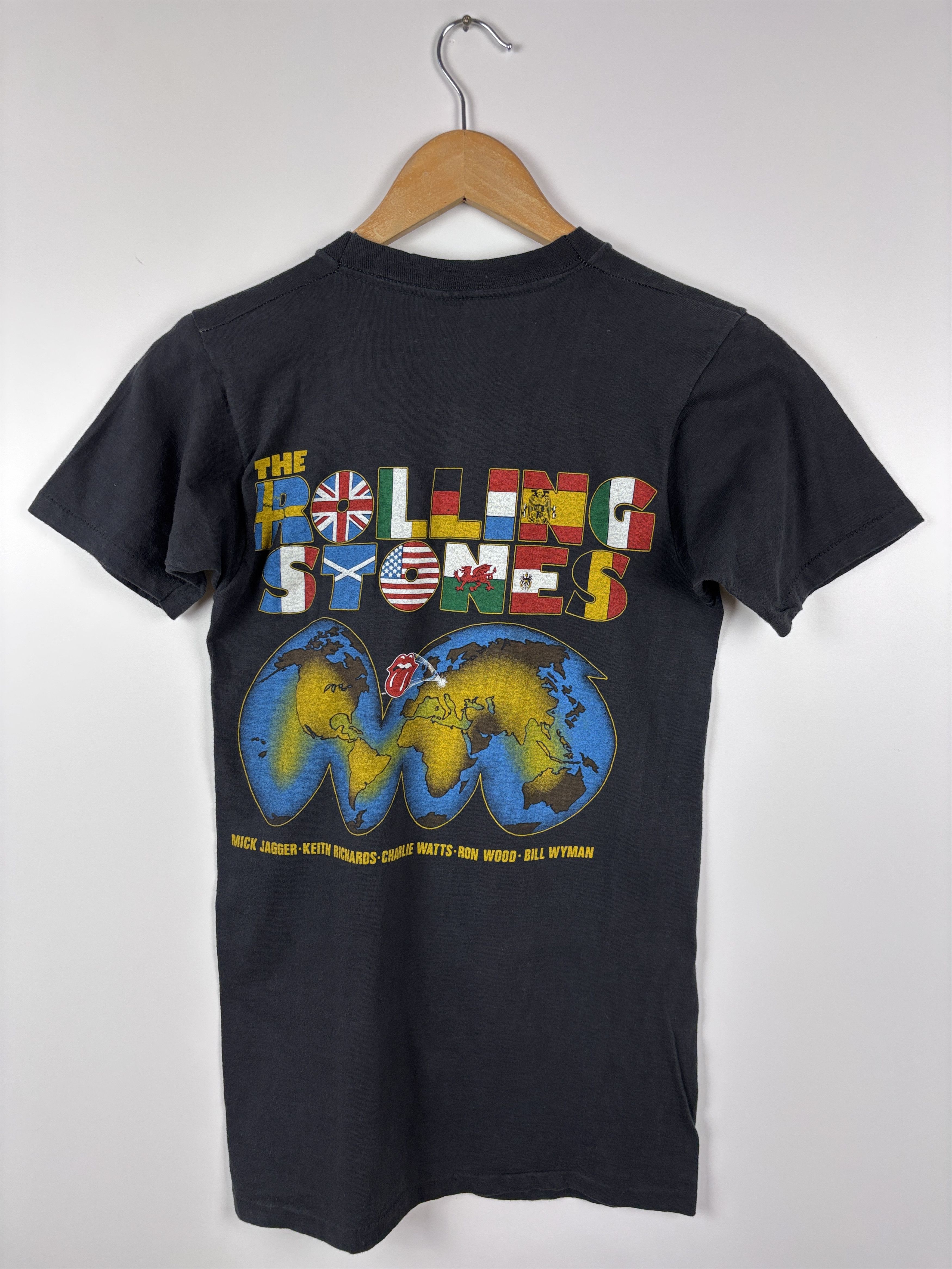 The Rolling Stones Rolling Stones 1981-82 World Tour T-Shirt Screen Stars Women Size S / US 4 / IT 40 - 6 Thumbnail