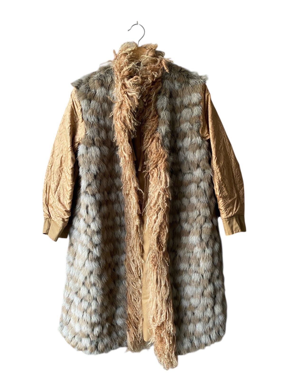 Fendi Vintage 80s Fendi Alta Moda Pronta Craftmanship Fur Lining Size US M / EU 48-50 / 2 - 3 Thumbnail