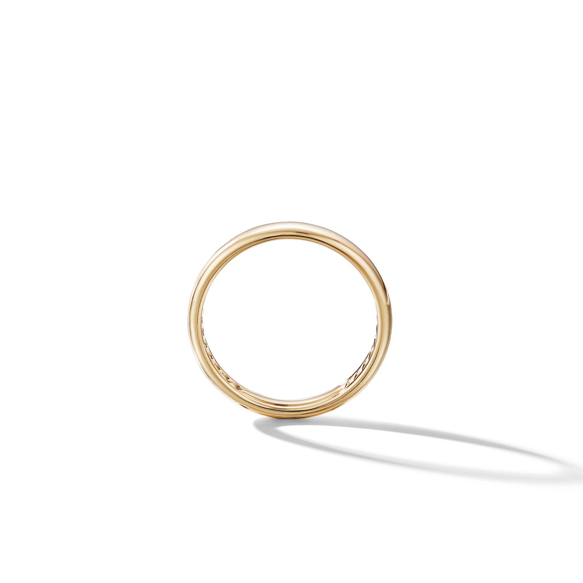 David Yurman o1w1db10526 R25198M/Size 6/DY Classic Band Ring in Golden Size ONE SIZE - 2 Thumbnail