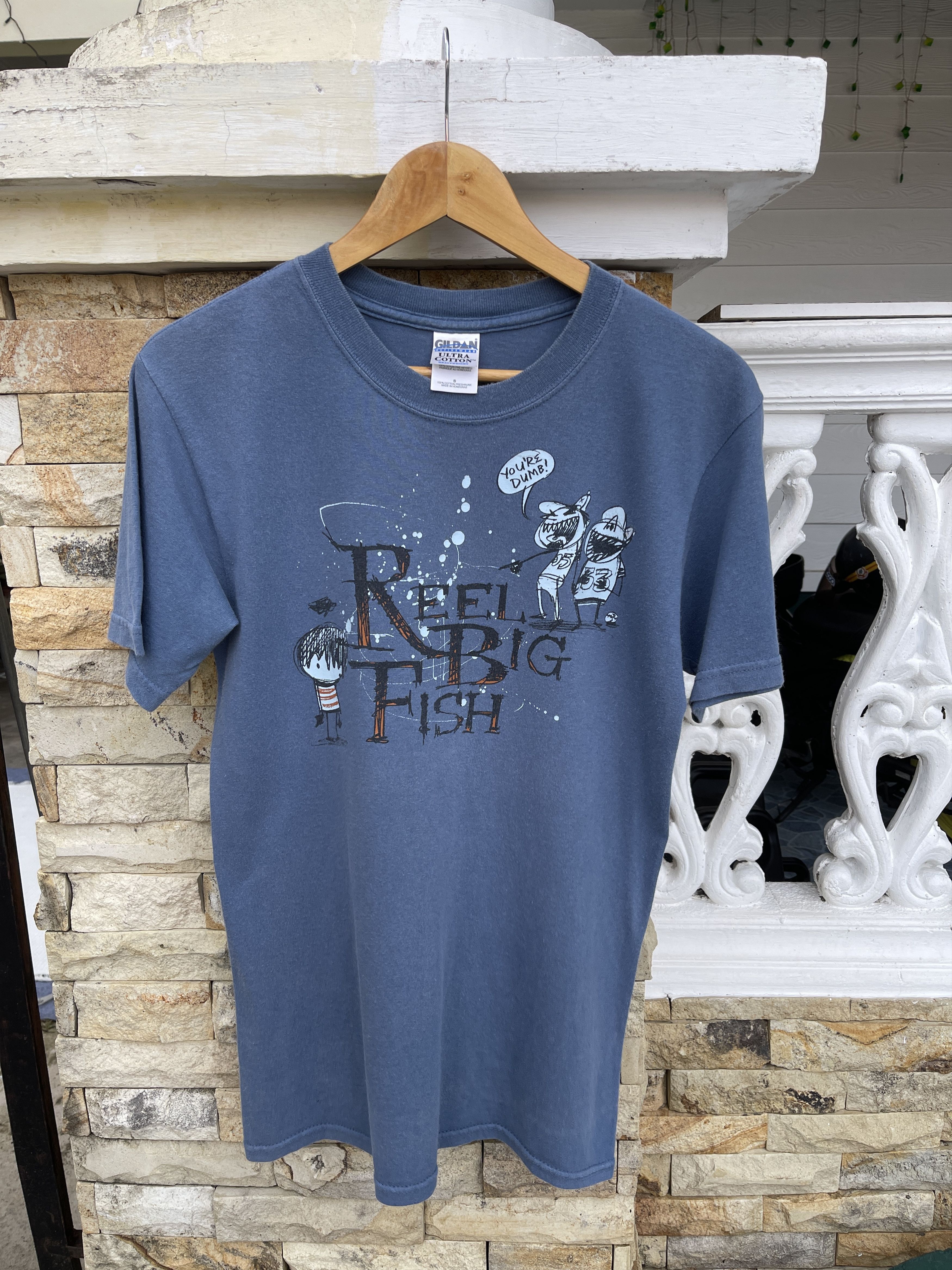 Band Tees Last Drop🔥Rare🔥Vintage Reel Big Fish Rock Band T-Shirt Size US S / EU 44-46 / 1 - 2 Thumbnail