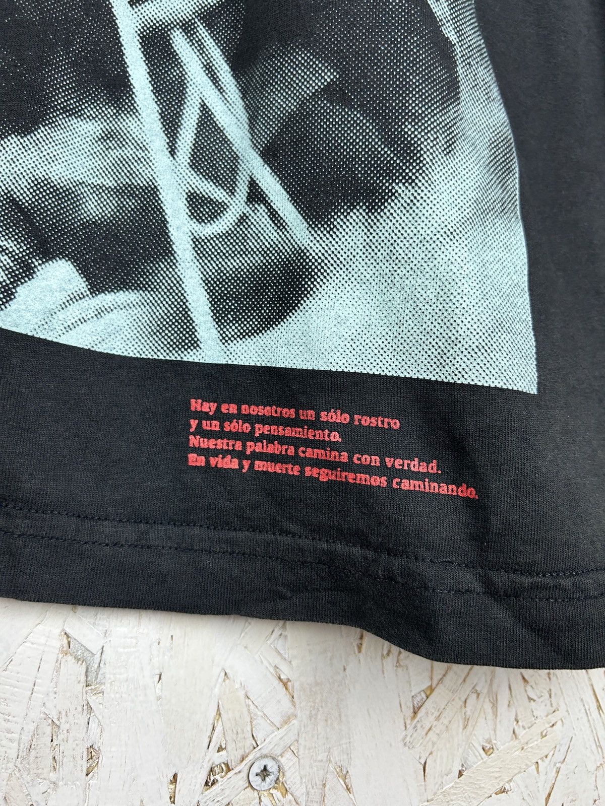 Vintage 90s EZLN Subcomandante Marcos Zapatista Liberation Army Tee Size US M / EU 48-50 / 2 - 3 Thumbnail