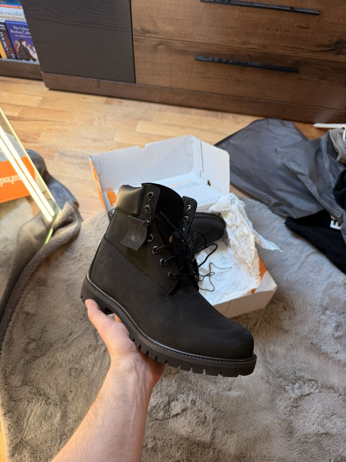 Timberland Timberland 6 inch premium 44 size black winter Size US 11 / EU 44 - 5 Thumbnail