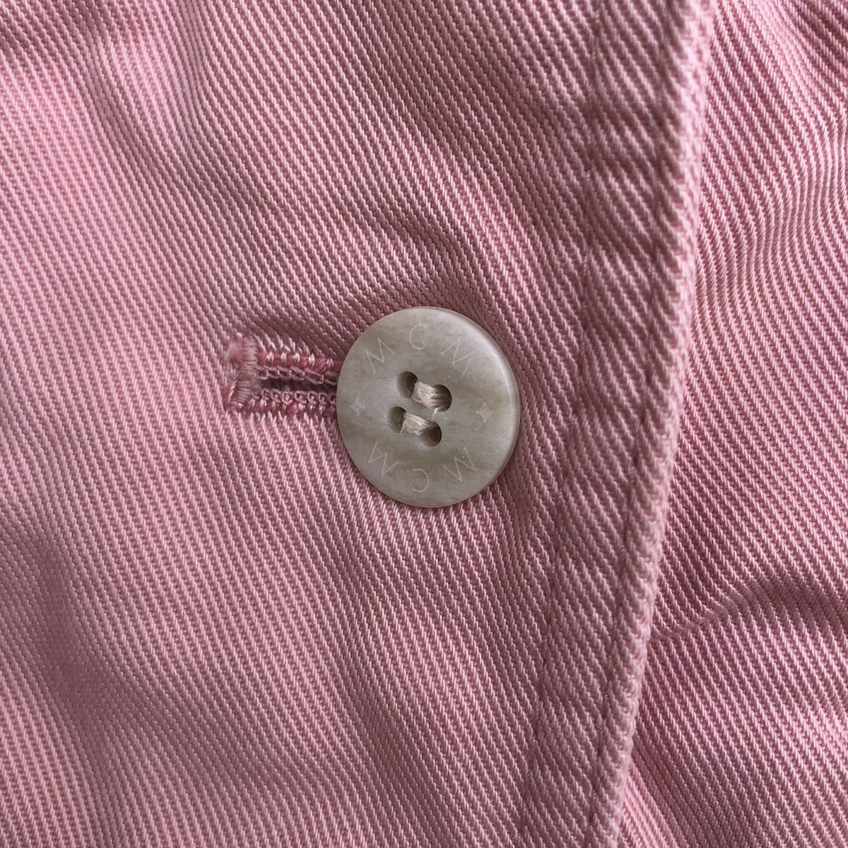 MCM MCM Pink Button Denim Jacket Size M / US 6-8 / IT 42-44 - 4 Thumbnail