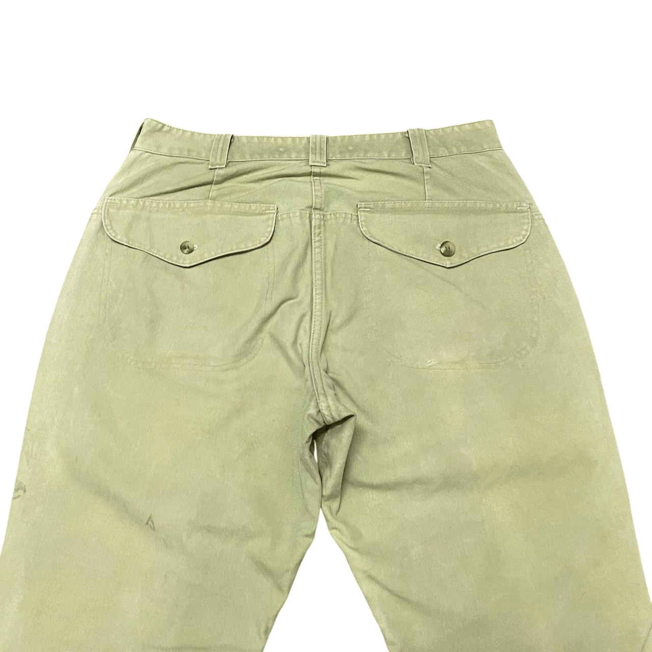 Filson Vintage 90's C.C. Filson Flared Canvas Pants Rare 🔥 Size US 33 - 15 Thumbnail
