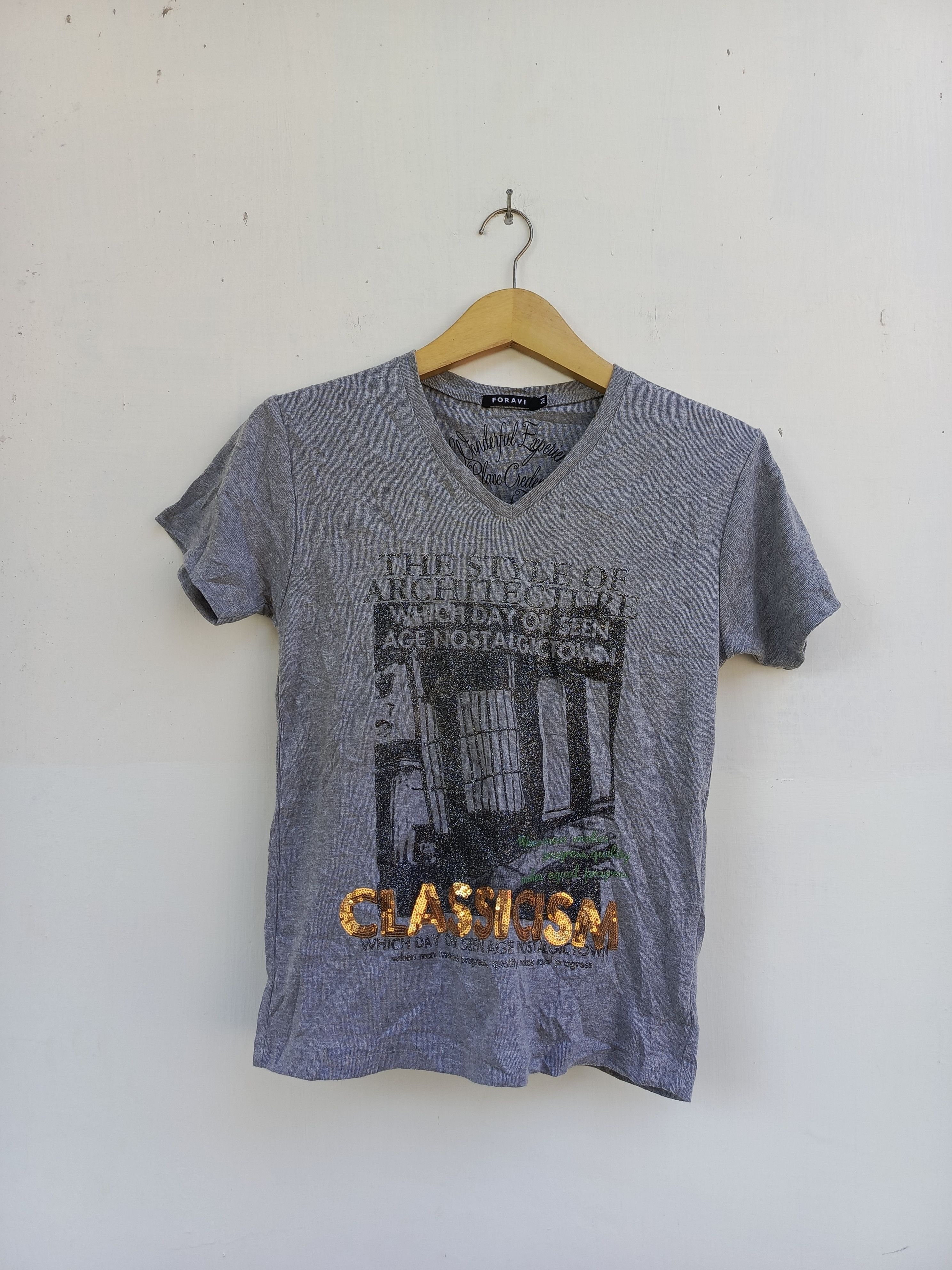 Japanese Brand Foravi wonderful experience tshirt Size M / US 6-8 / IT 42-44 - 1 Thumbnail