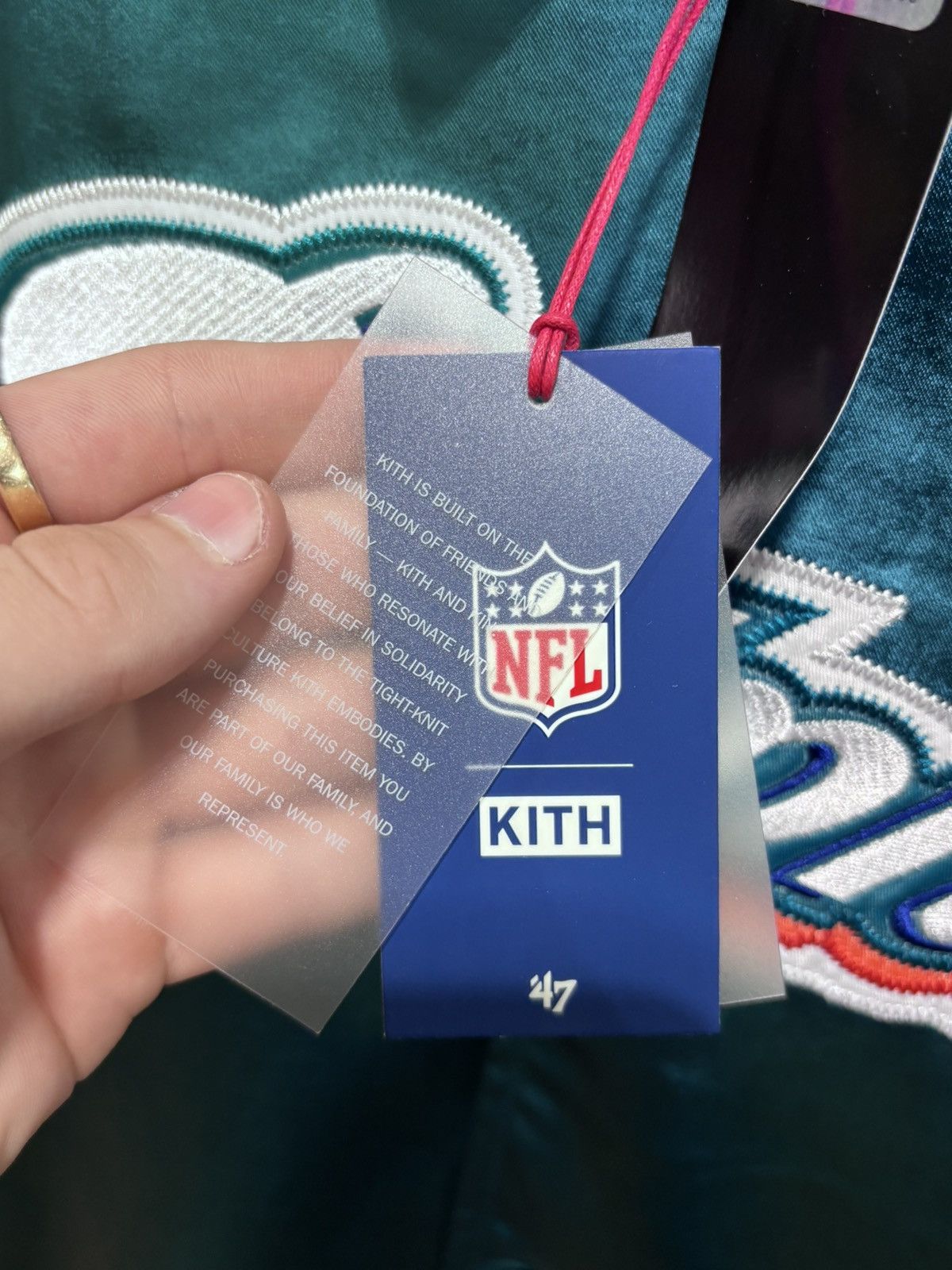 Kith Kith X Nfl Dolphins Kieran Coaches Jacket Size US M / EU 48-50 / 2 - 8 Thumbnail