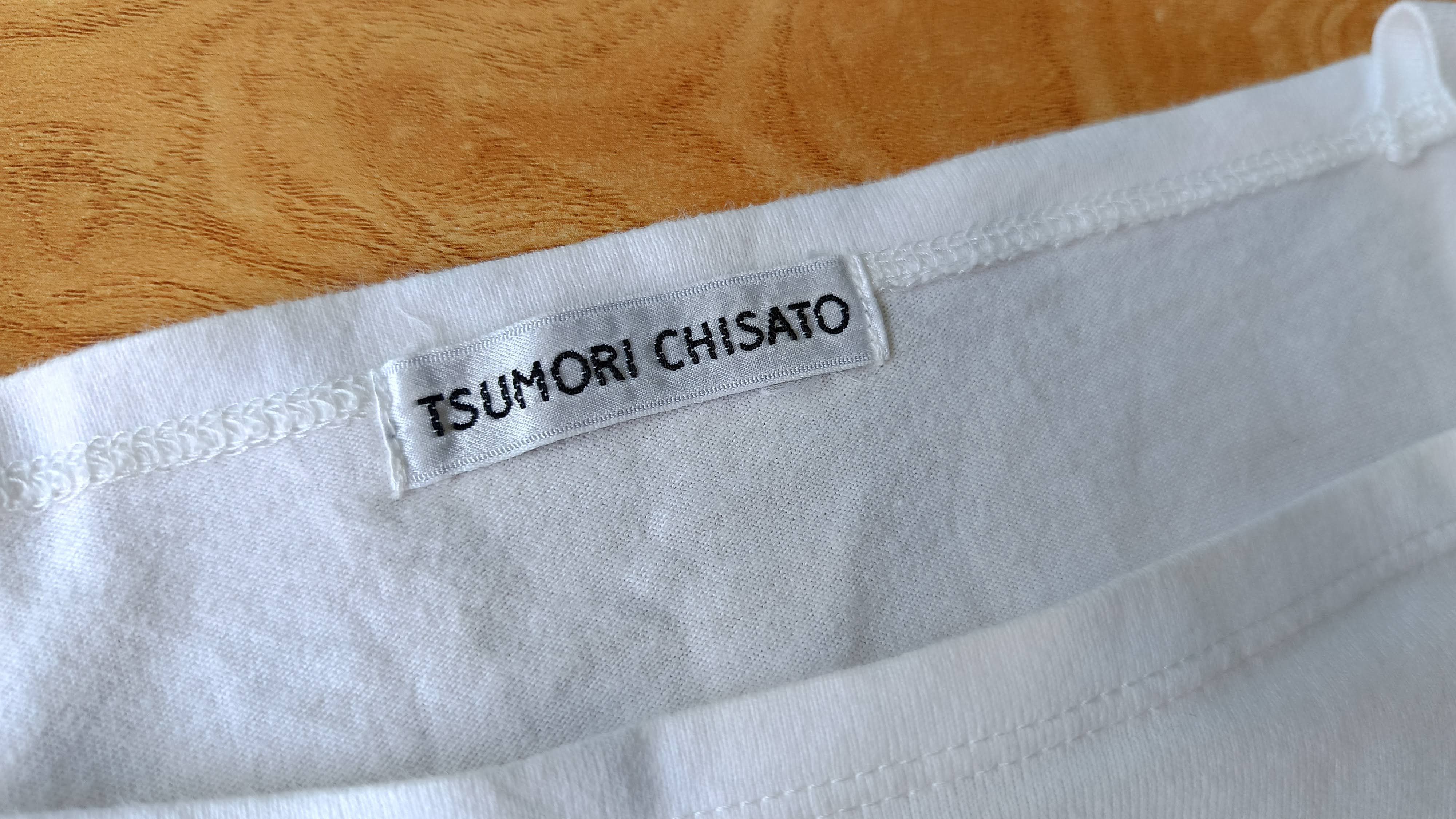 Issey Miyake × Tsumori Chisato Tsumori Chisato 2 by ISSEY MIYAKE white linen sleeve tshirt Size XS / US 0-2 / IT 36-38 - 2 Thumbnail