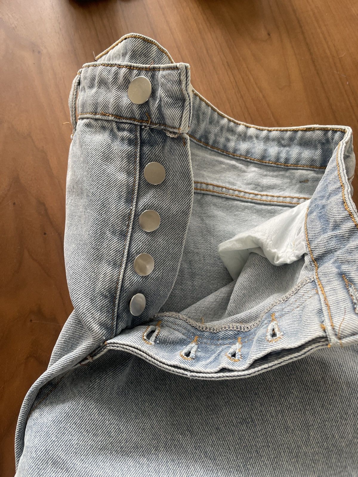 oMA STUDIOS oMA studios wide leg jean Size US 31 - 7 Thumbnail