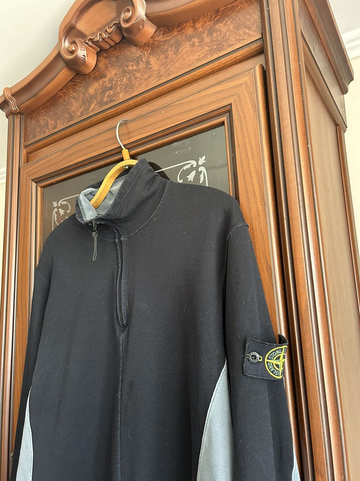 Stone Island Stone island vintage sweatshirt 1/3 zip up Size US XL / EU 56 / 4 - 2 Thumbnail