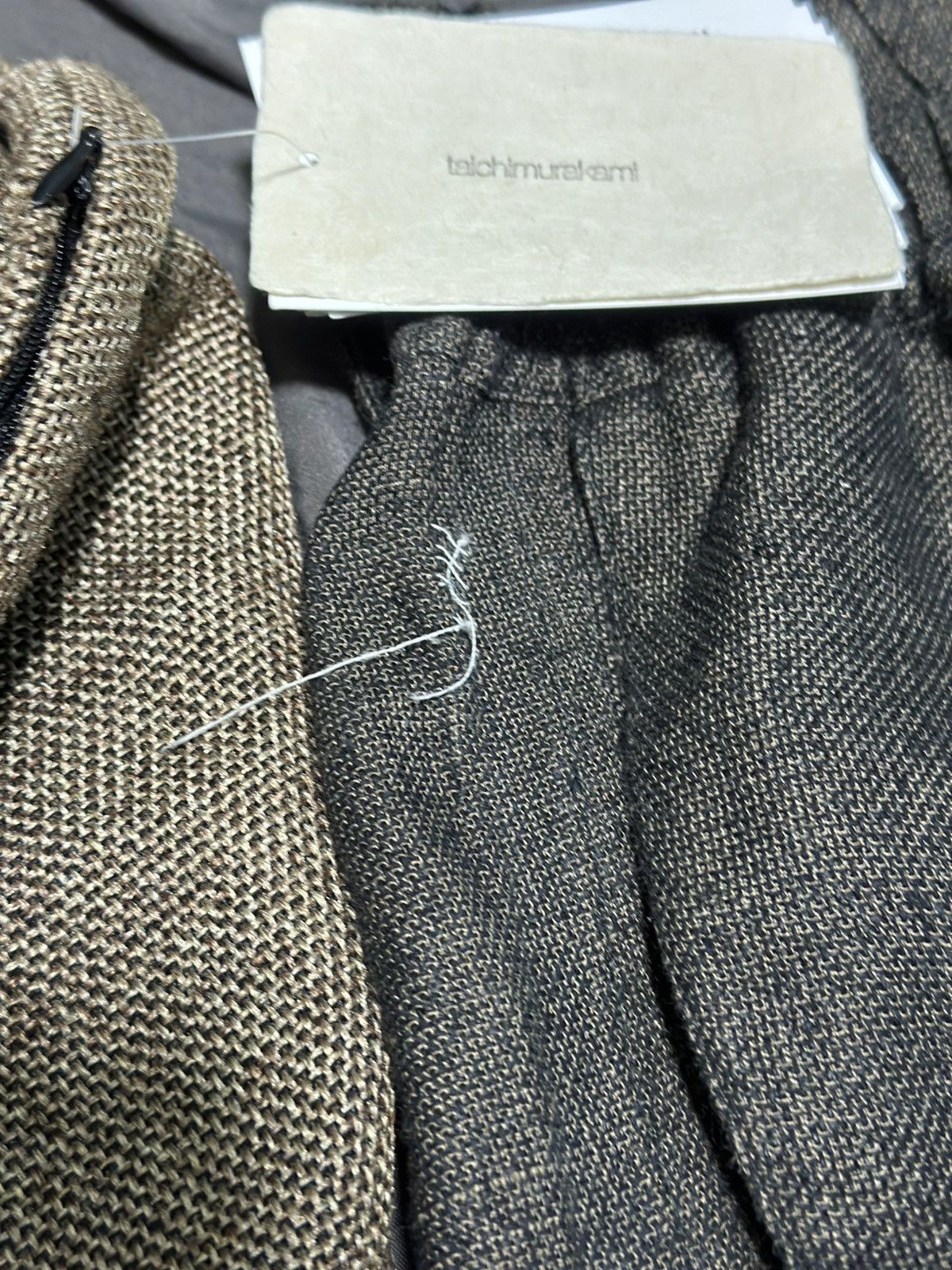 Taichi Murakami TAICHIMURAKAMI COIN CARGO L/C TROUSERS HEMP dubble face Size US 34 / EU 50 - 9 Thumbnail