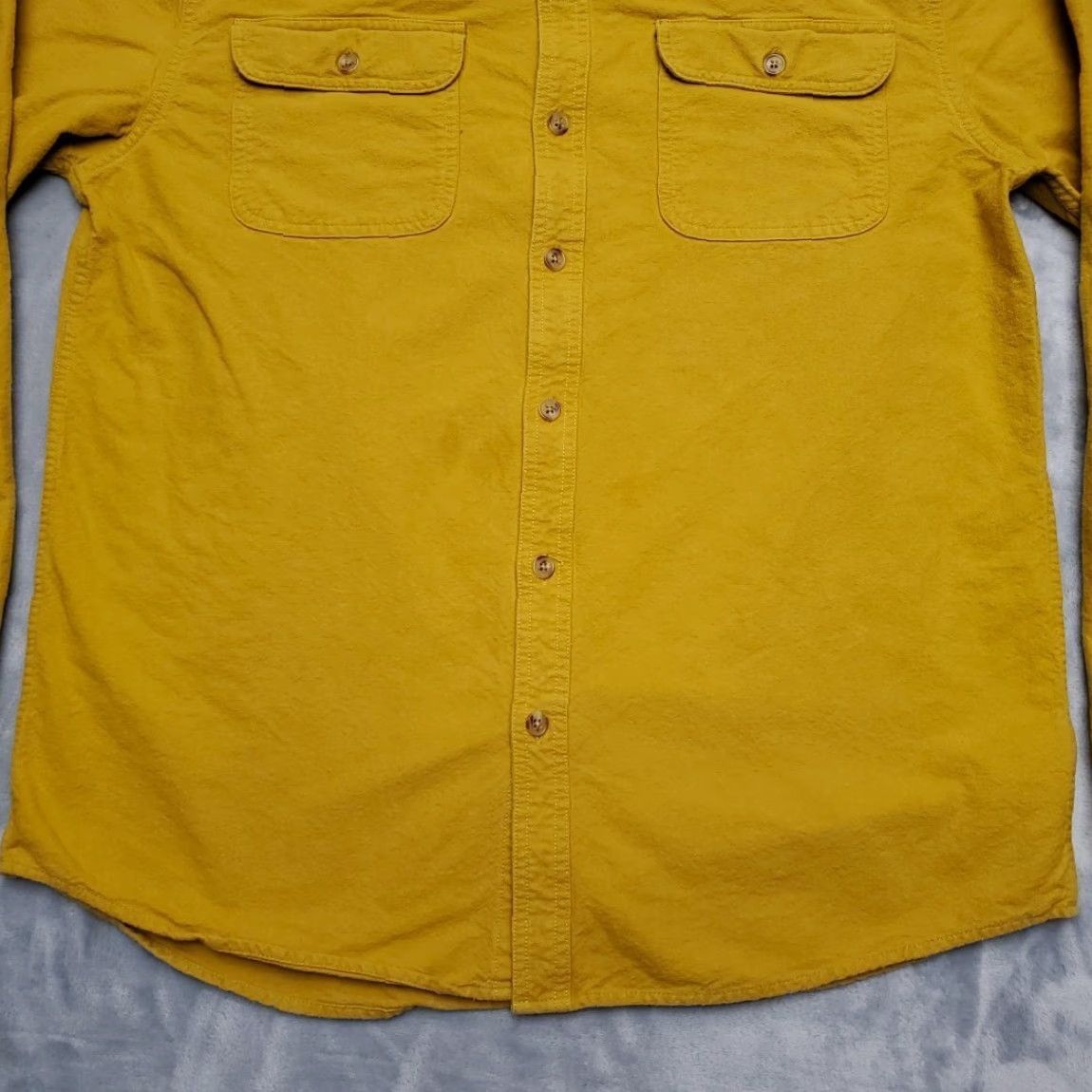 FRED VINTAGE Fred Meyers Shirt Mens L Gold Chamois Flannel Long Sleeve Outdoors 90s Size US L / EU 52-54 / 3 - 2 Thumbnail
