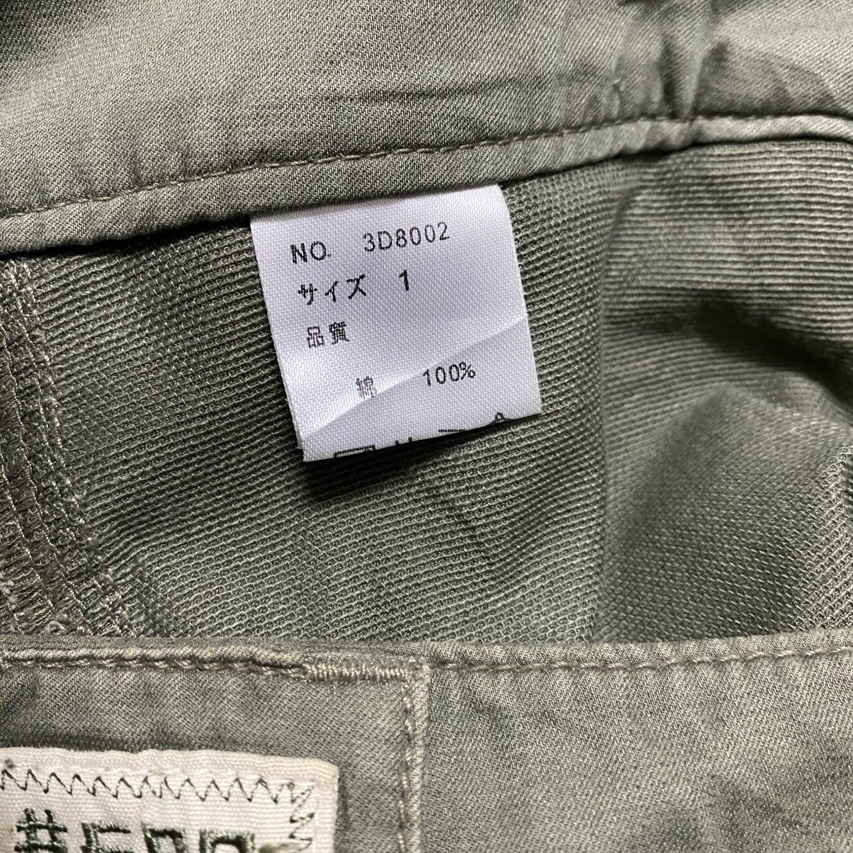 COOK JEANS Studded Military Cargo Pants Low Rise